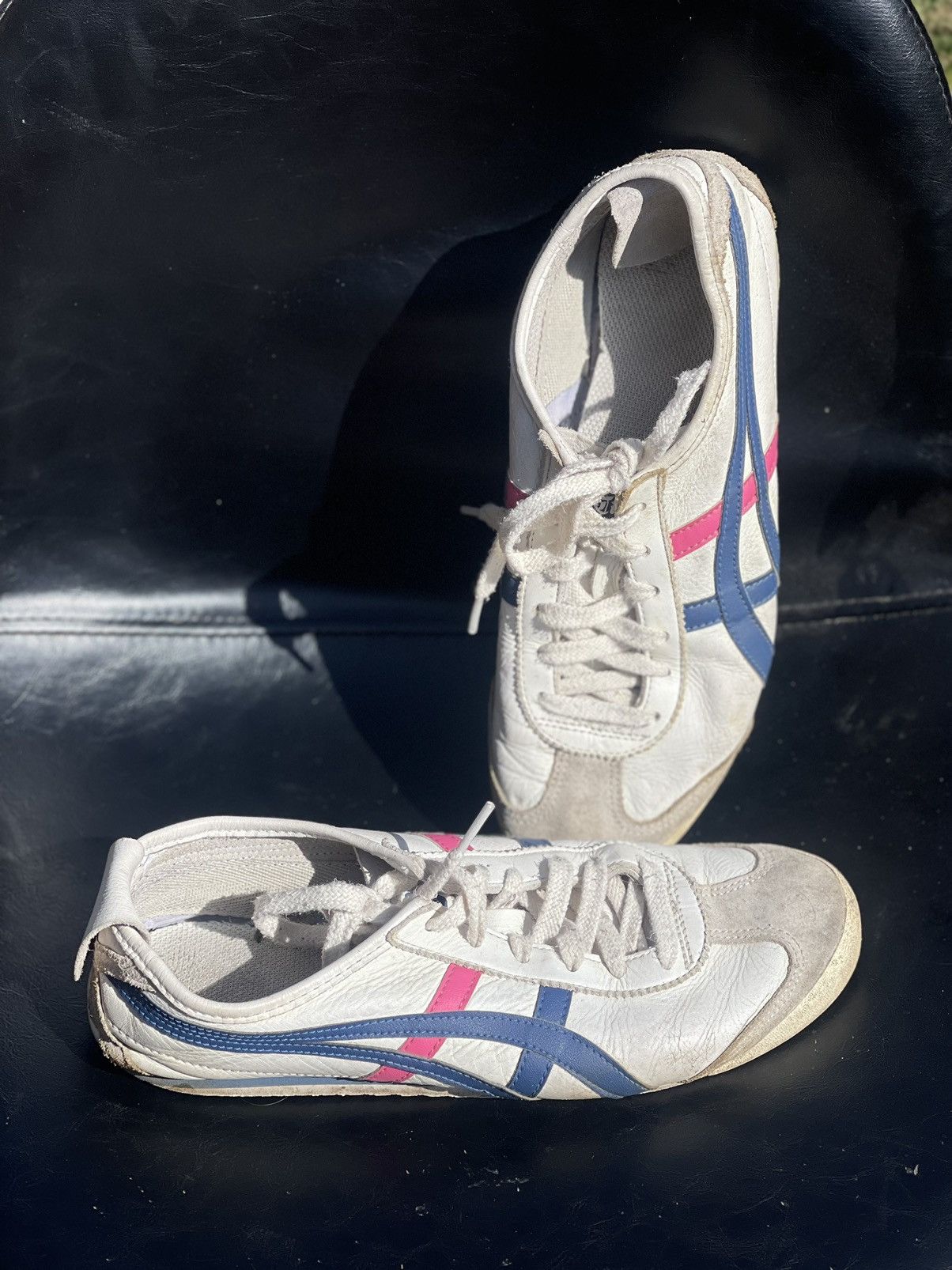 Asics × Onitsuka Tiger × Vintage Onitsuka Tiger Mexico 66 leather white sneakers Size US 7 / EU 40 - 4 Thumbnail