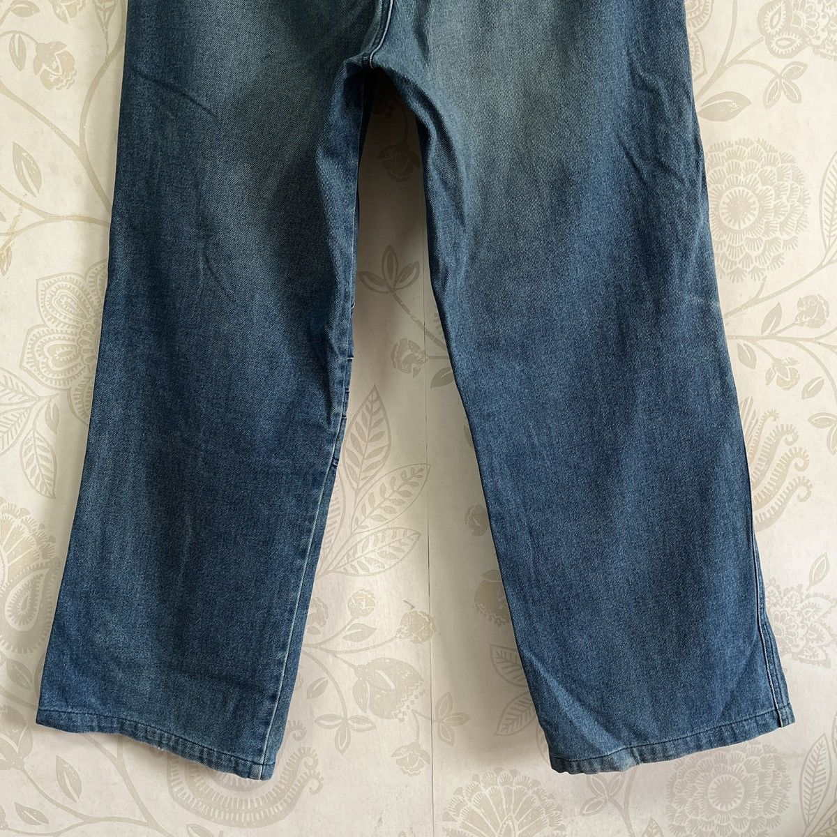 Harley Davidson × Vintage Harley Davidson Double Knee Denim Jeans Size US 35 - 14 Thumbnail