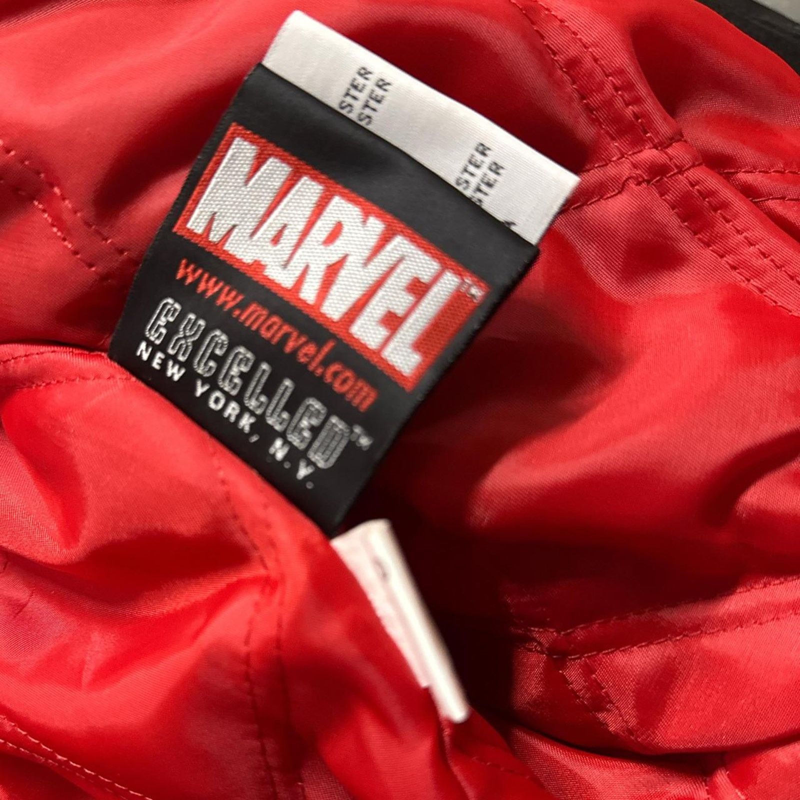Marvel Comics × Vintage Vintage 2002 Marvel Wolverine Ultimate X-Men Leather Jacket Size US XL / EU 56 / 4 - 6 Thumbnail