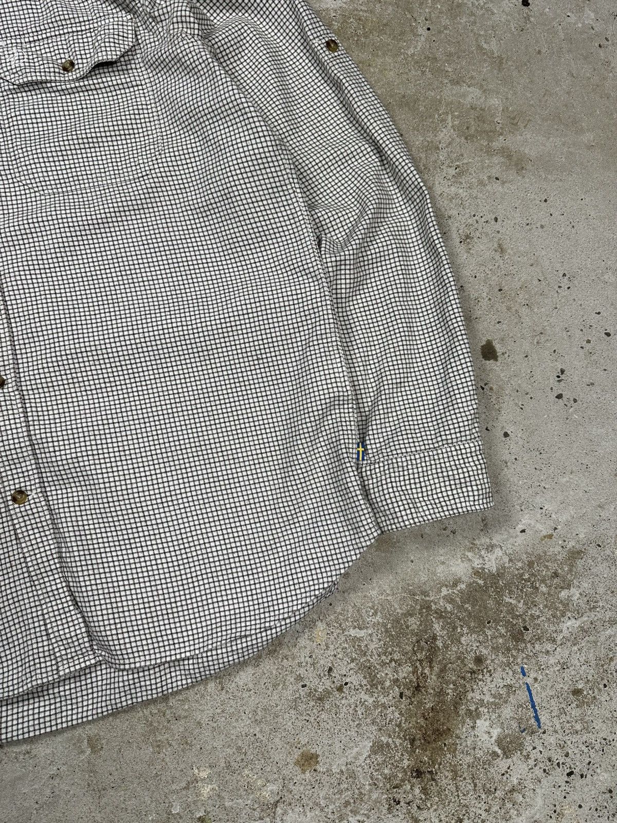 Fjallraven Forest Flannel Shirt Check Plaid Button Up