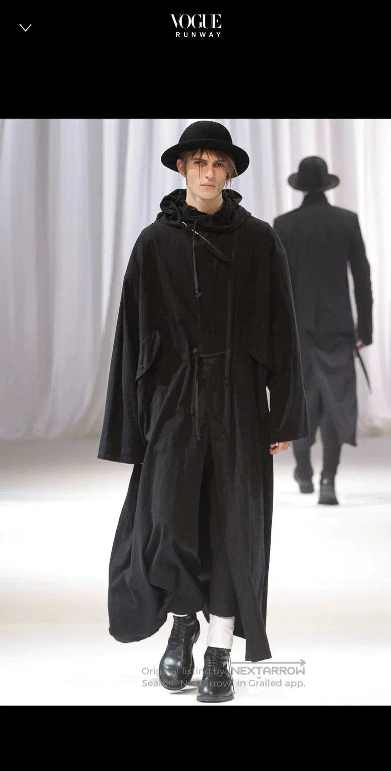 Ann Demeulemeester Ann Demeulemeester AW13 Oversize Wool Hooded Coat. Size US XXS / EU 40 - 1 Thumbnail