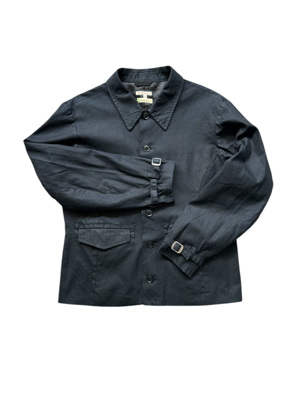 R.Newbold 00’s R.Newbold wax coated t.t jacket Size US M / EU 48-50 / 2 - 2 Thumbnail