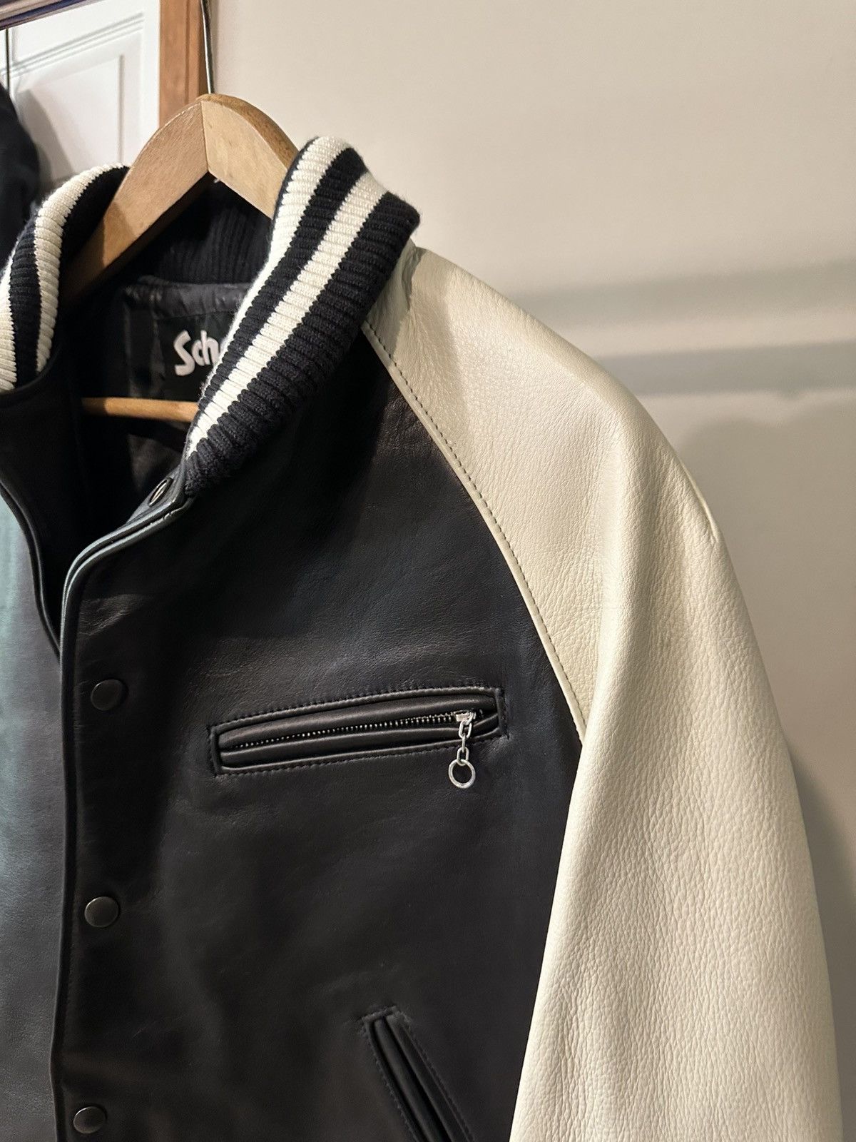 Junya Watanabe Junya Watanabe Schott Leather Jacket Size US M / EU 48-50 / 2 - 2 Thumbnail