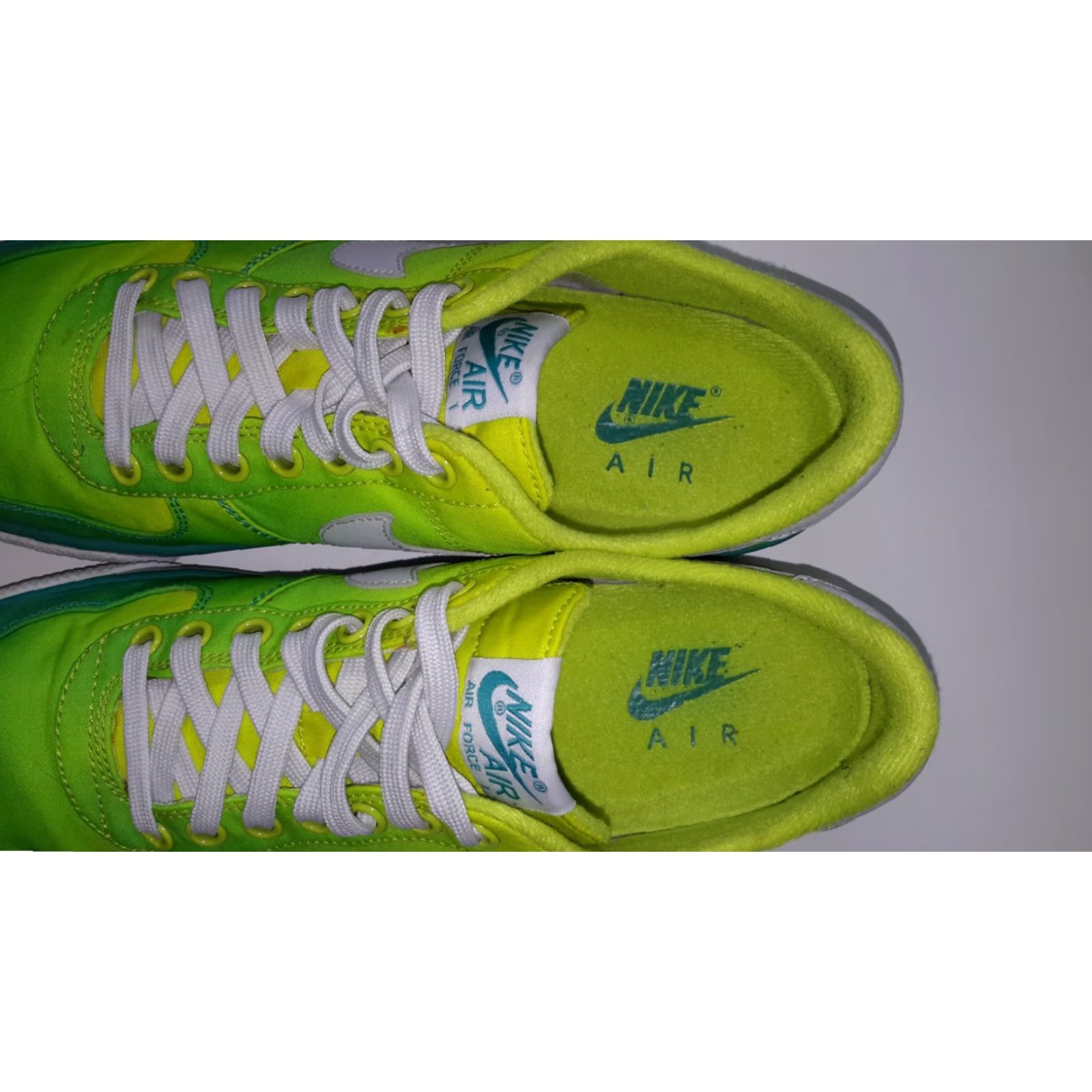 Nike Nike Air Force 1 AC Breathe QS Gradient Mens size 8.5 Shoes Green 694861-300 Size US 9 / EU 42 - 6 Thumbnail