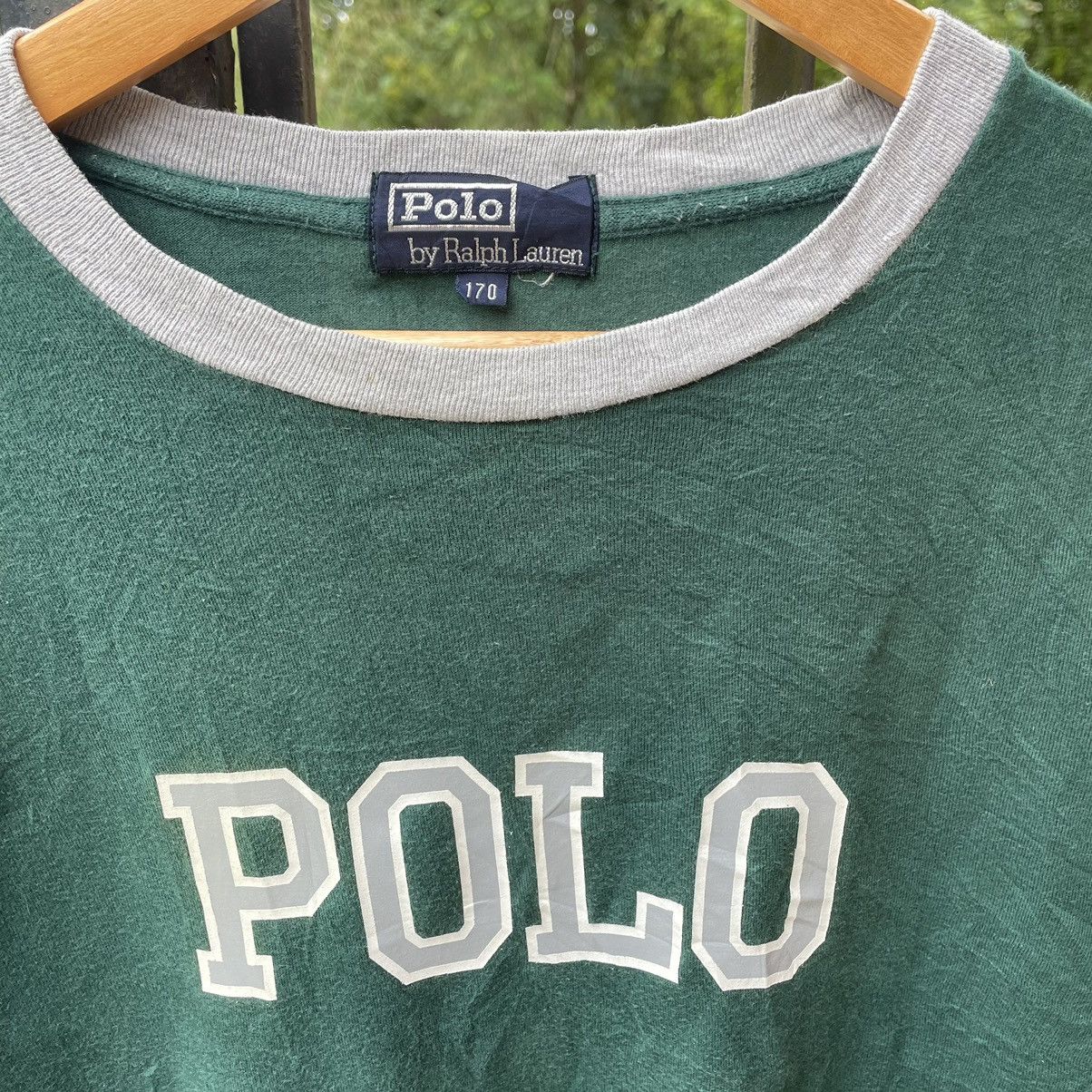Polo Ralph Lauren × Ralph Lauren × Vintage 🔥🔥Vintage Polo Ralph Lauren OG Big Spellout Tee Size US L / EU 52-54 / 3 - 4 Thumbnail