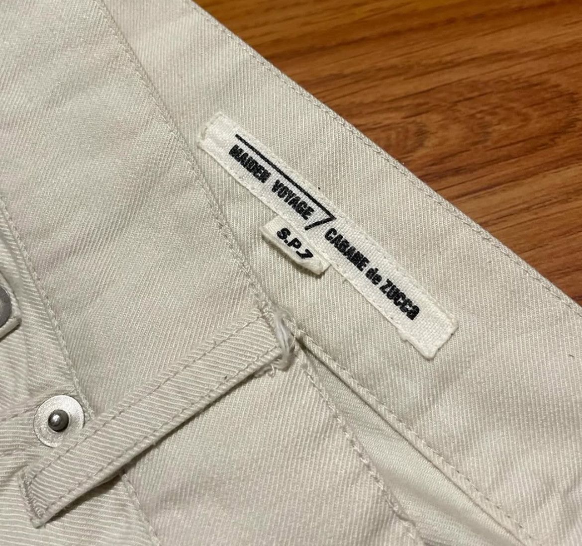 Issey Miyake 2000s Maiden Voyage x Cabane De Zucca Patchwork Pants Size US 34 / EU 50 - 5 Thumbnail