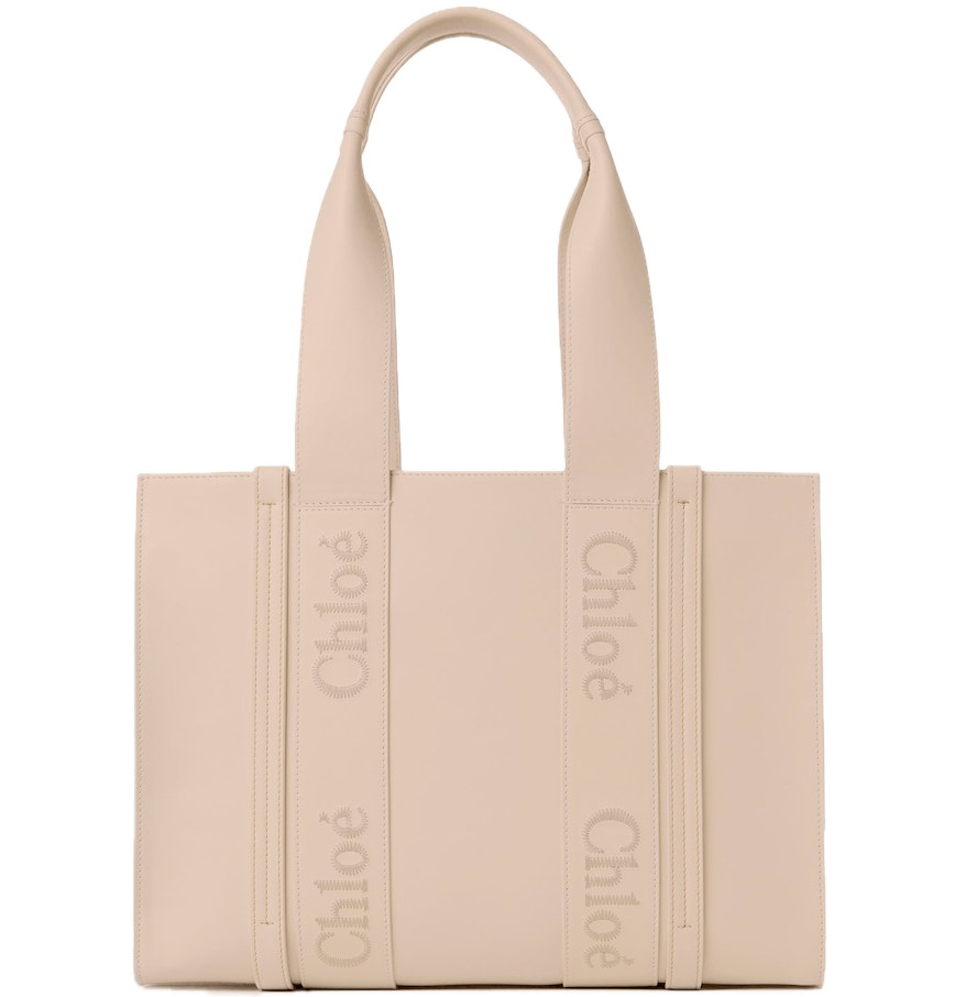 Chloe o1loc1c10425 Size:OS / Woody Medium Bag in Cement Pink Size ONE SIZE - 1 Thumbnail