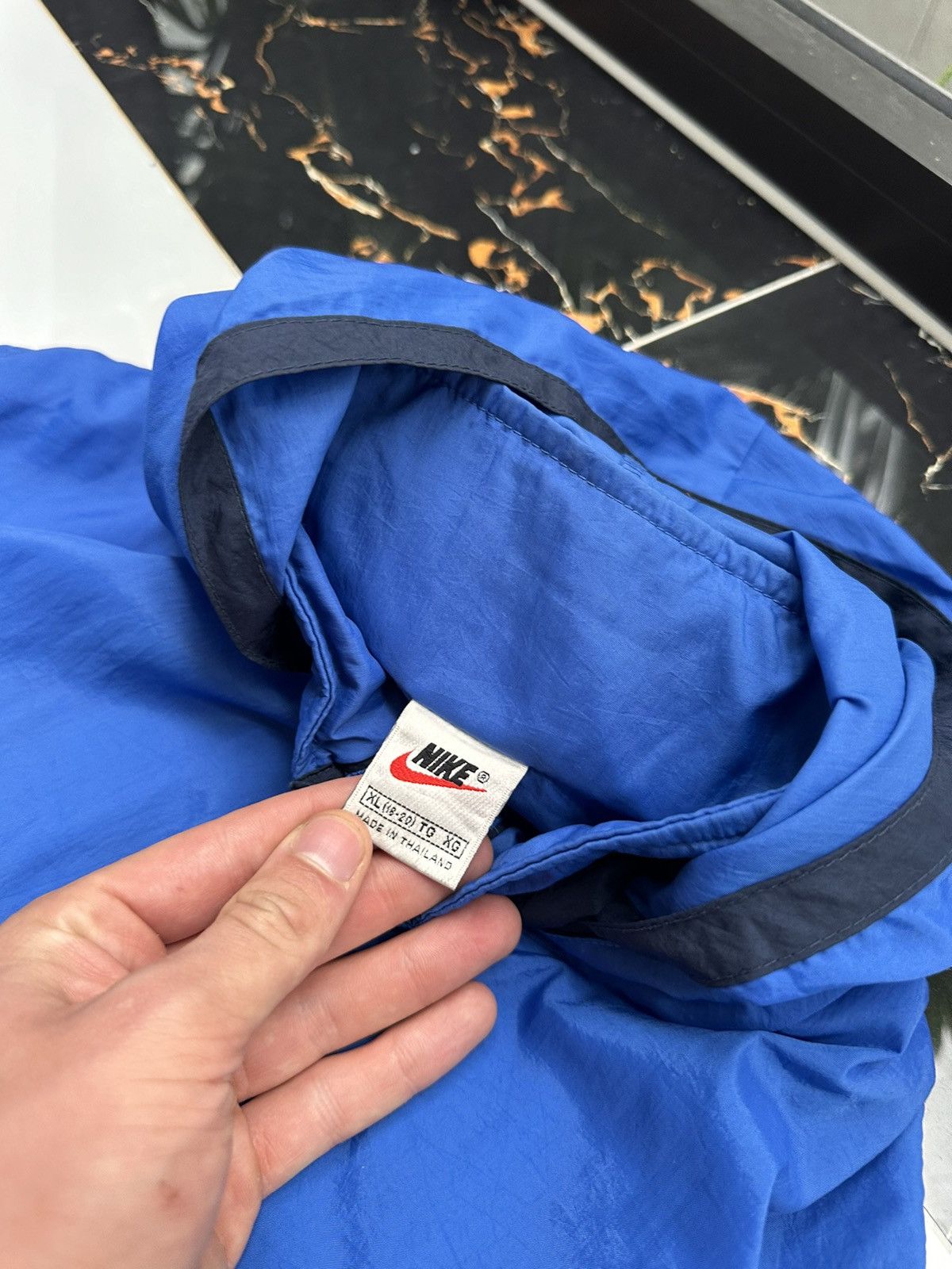 Nike × Vintage NIKE VINTAGE BASIC LOGO STREETWEAR LIGHT JACKET Size US XL / EU 56 / 4 - 5 Thumbnail