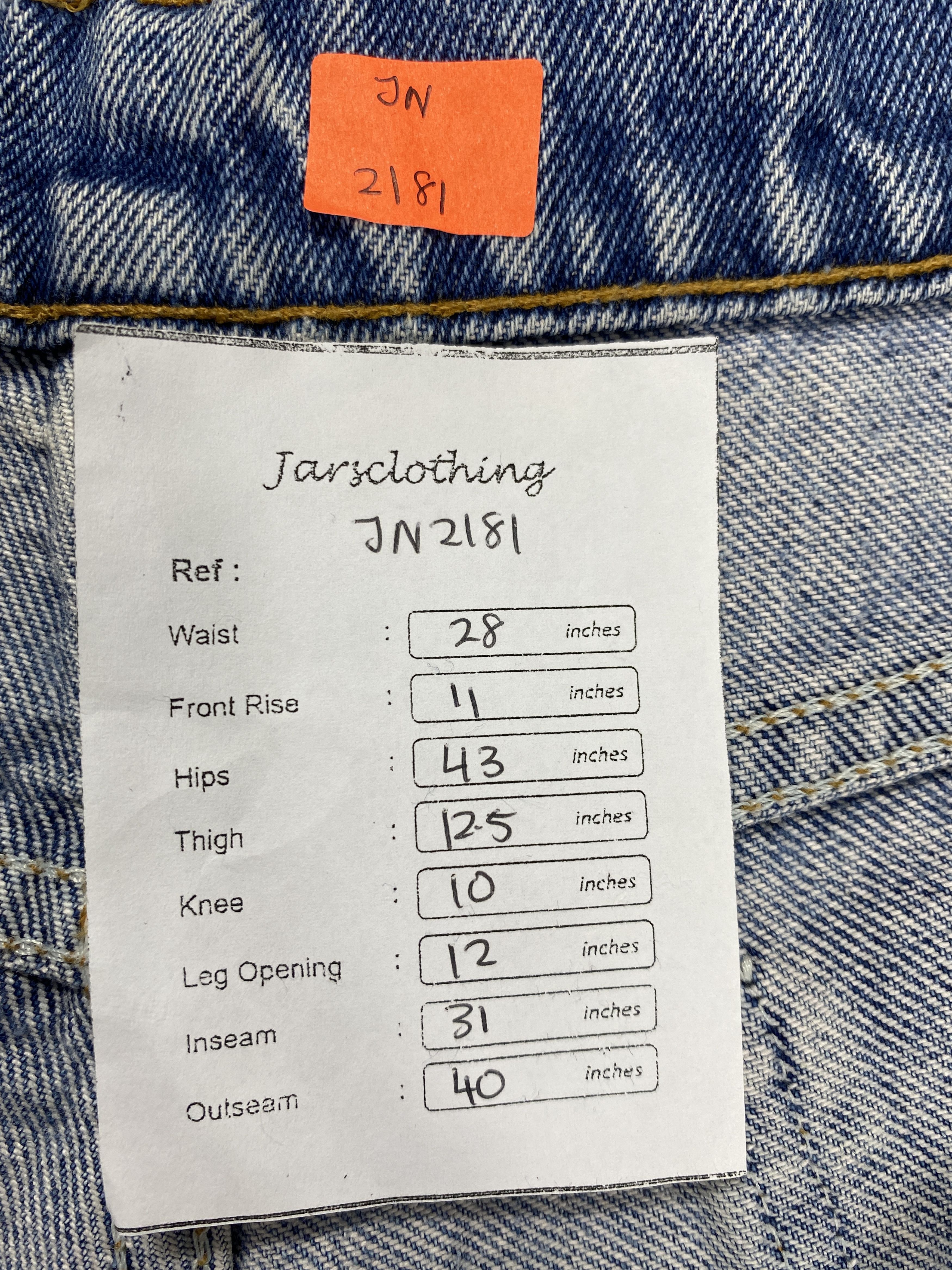 Levi's Blue Vintage Levi's 560 Jeans 28x31 Denim -JN2181 Size US 28 / EU 44 - 7 Thumbnail