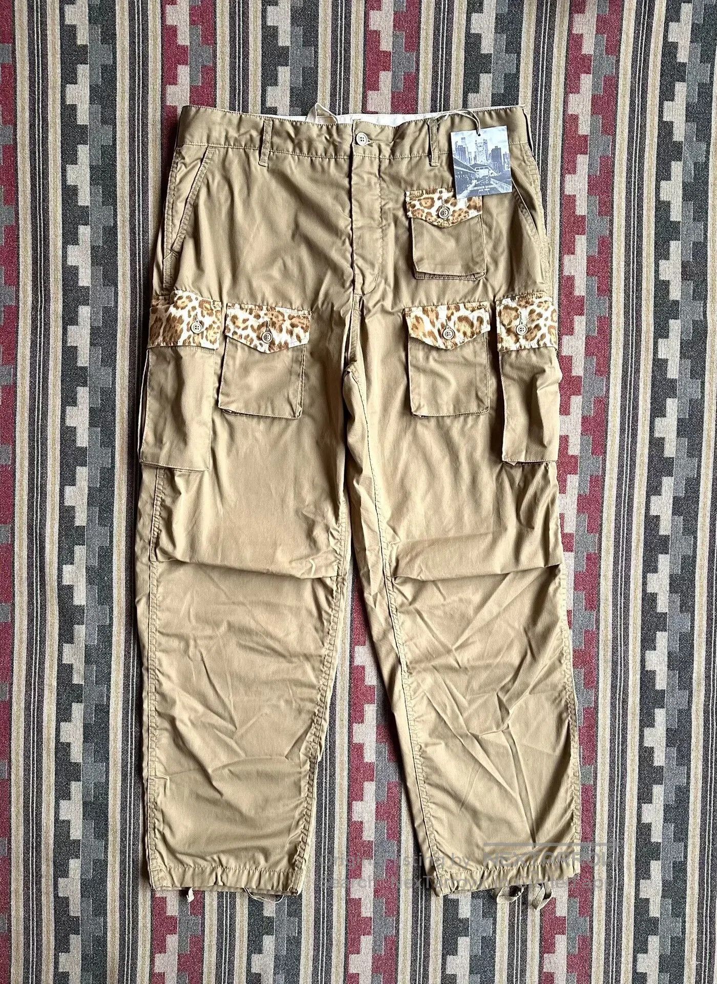 Engineered Garments Engineered Garments Multi-Pocket Cargo Pants. Size US 38 / EU 54 - 3 Thumbnail