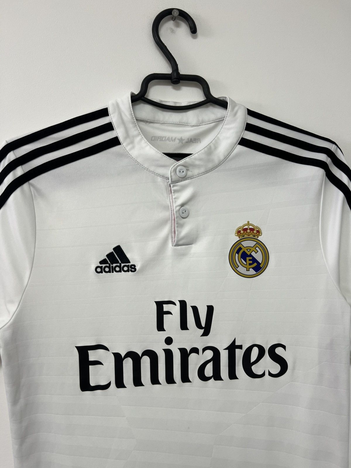 Adidas × Vintage Real Madrid 2014-15 Home Jersey Adidas Football Shirt Boy XL Size US S / EU 44-46 / 1 - 6 Thumbnail