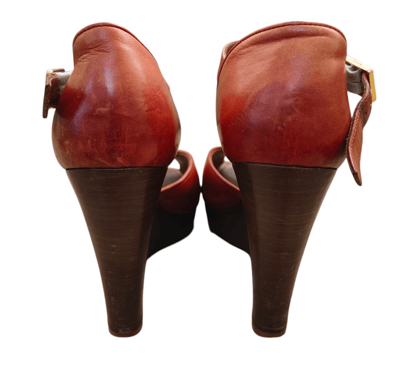 Celine Celine Paris Wood Heels Size US 11 / IT 41 - 6 Thumbnail