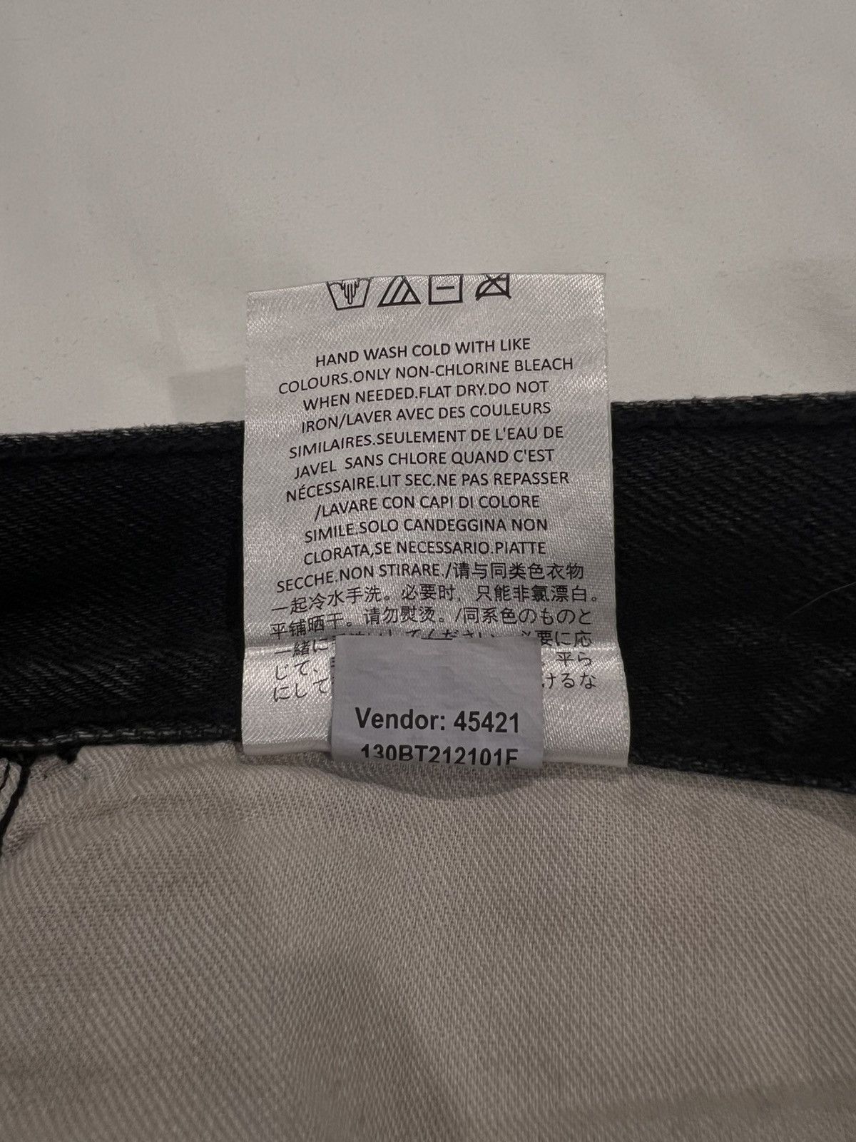 Essentials Fear of god essentials jeans size 28 color black Size US 28 / EU 44 - 6 Thumbnail