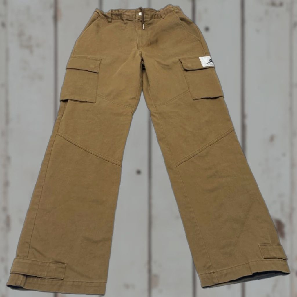 Nike Air Jordan Statement Utility Cargo Pants Mens Small 28x30 Brown DQ7342-385