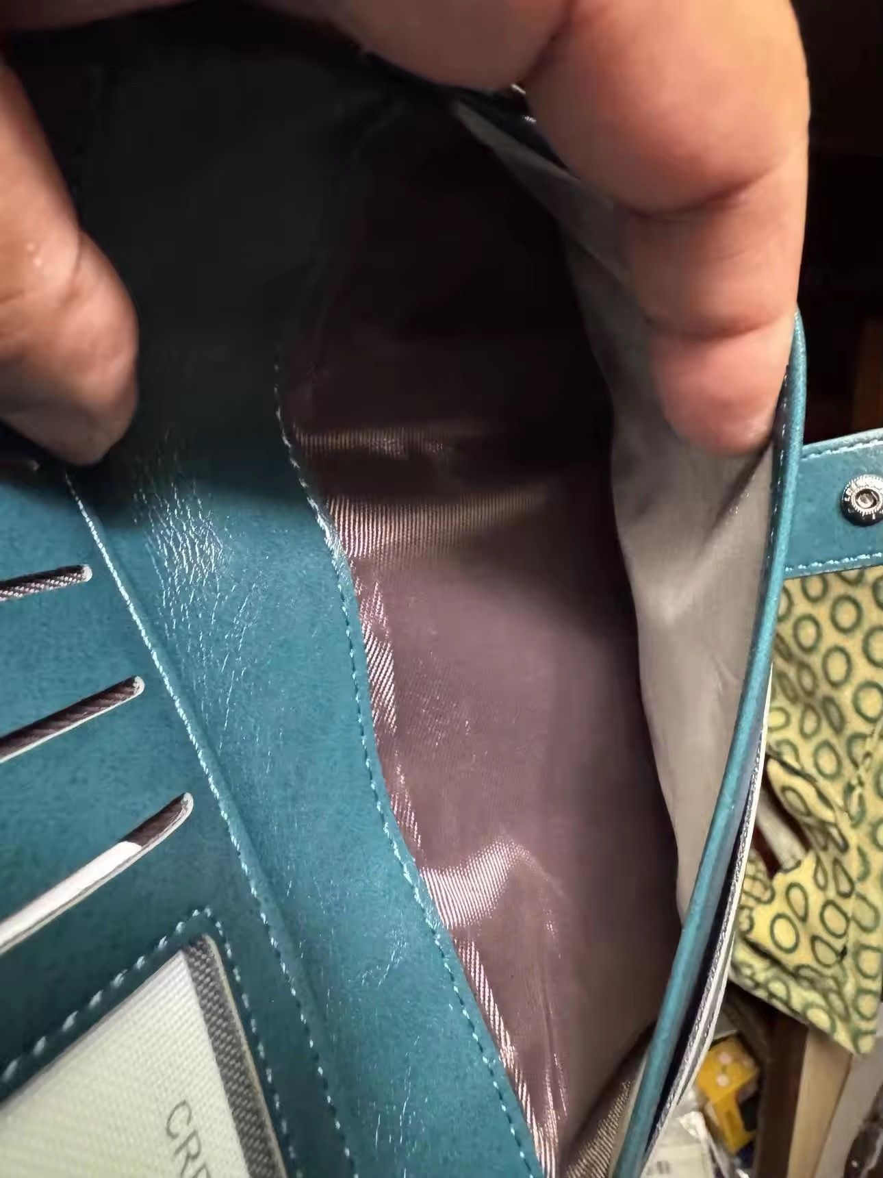 Japanese Brand × Vintage RFID women's long wallet PU leather Size ONE SIZE - 5 Thumbnail