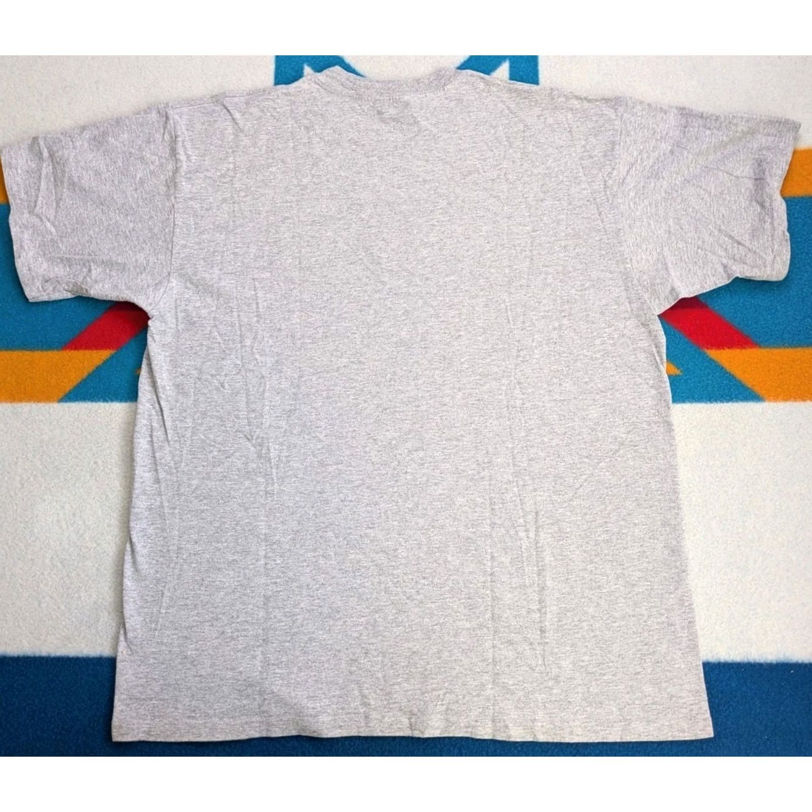 Nike VINTAGE Nike Shirt Essentials Puff Print Streetwear Grey Large 90s Size US L / EU 52-54 / 3 - 4 Thumbnail