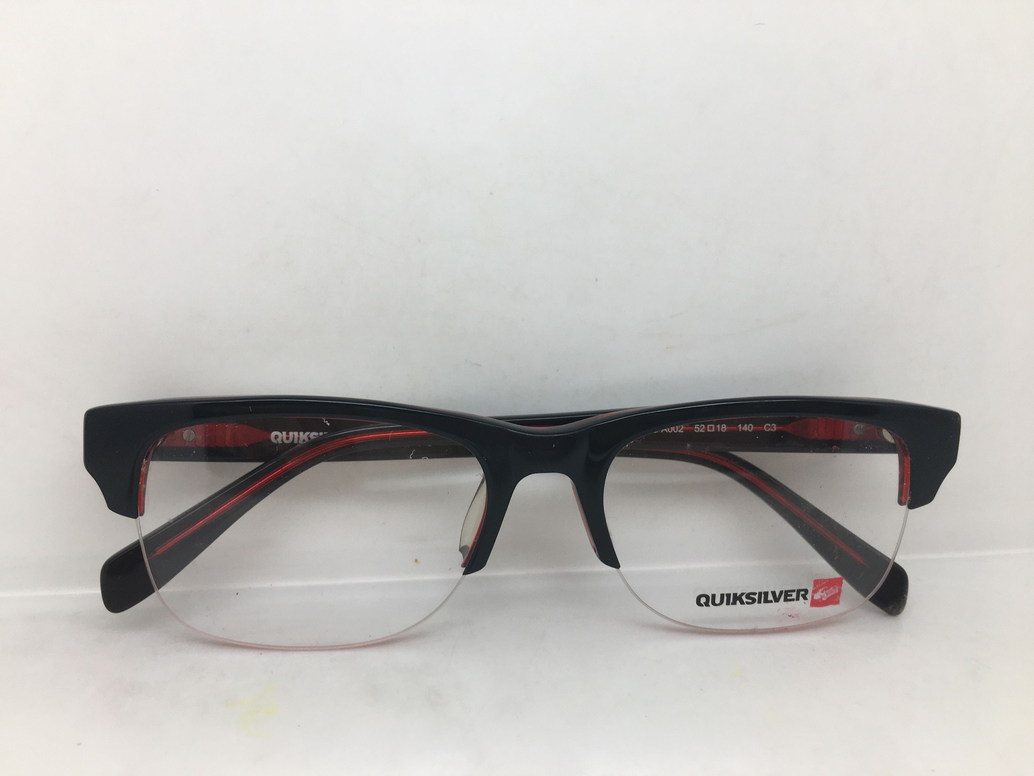 Other Quiksilver QS-A002 Malcolm X Black Blue Eyeglasses Frame Size ONE SIZE - 7 Thumbnail