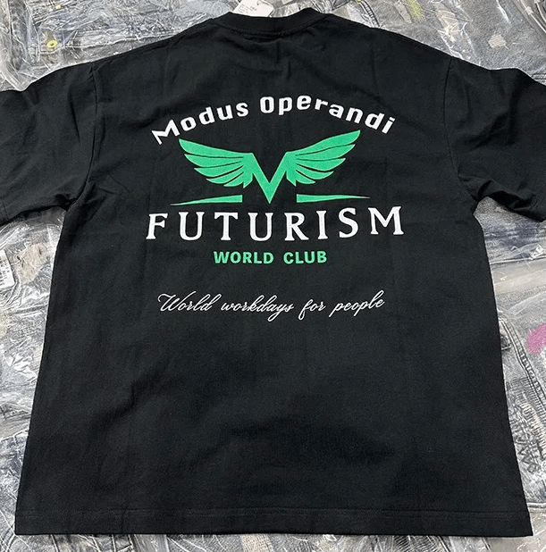 Japanese Brand × Vintage "FutureIsm-Black-M" T-shirt Size US M / EU 48-50 / 2 - 4 Thumbnail