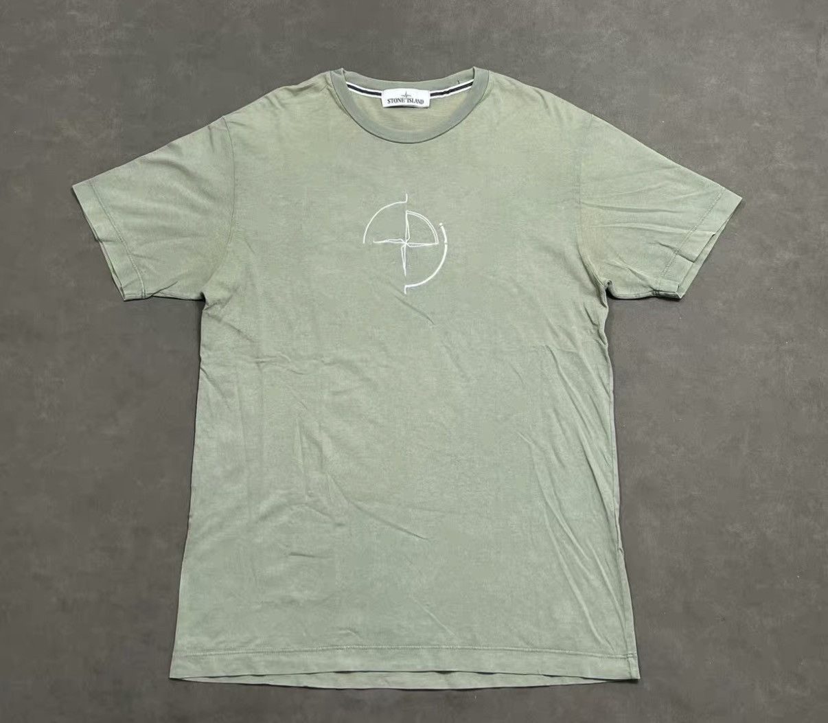 Stone Island Stone Island Logo Print Short Sleeve T-Shirt J16 Size US L / EU 52-54 / 3 - 1 Thumbnail