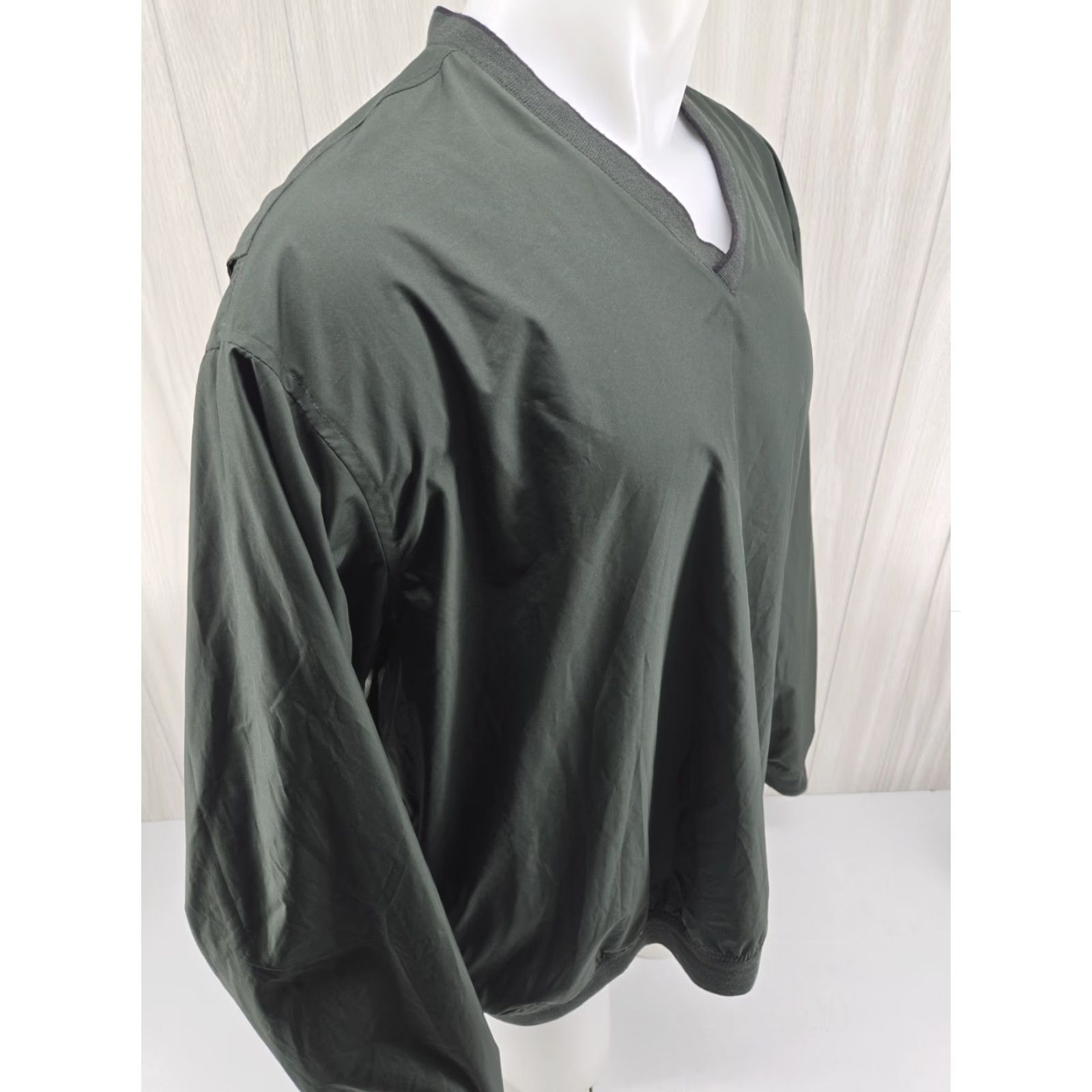 Izod VINTAGE IZOD Jacket Pullover Green 2XL Windbreaker Golf Mens Lightweight Jacket Size US XXL / EU 58 / 5 - 7 Thumbnail