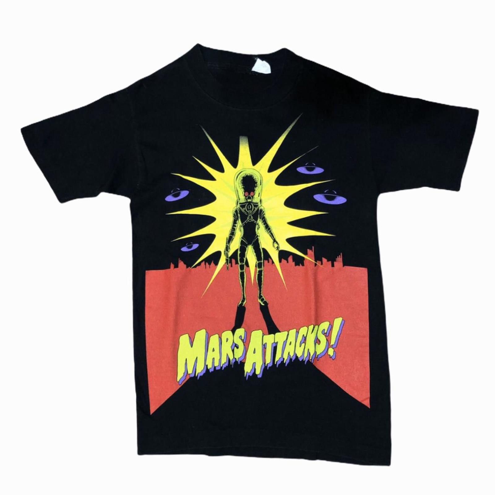 Designer Vintage Mars Attacks! Movie Promo Tee Size US XS / EU 42 / 0 - 1 Thumbnail