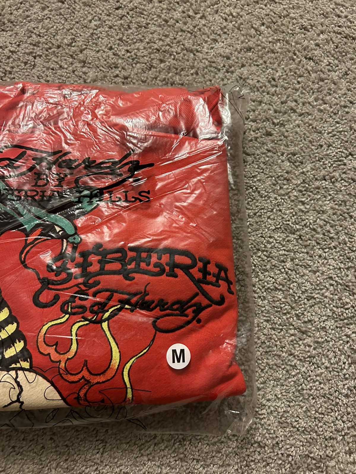 Ed Hardy Ed Hardy X Siberia Hills Hoodie Red Size Medium Size US M / EU 48-50 / 2 - 11 Thumbnail