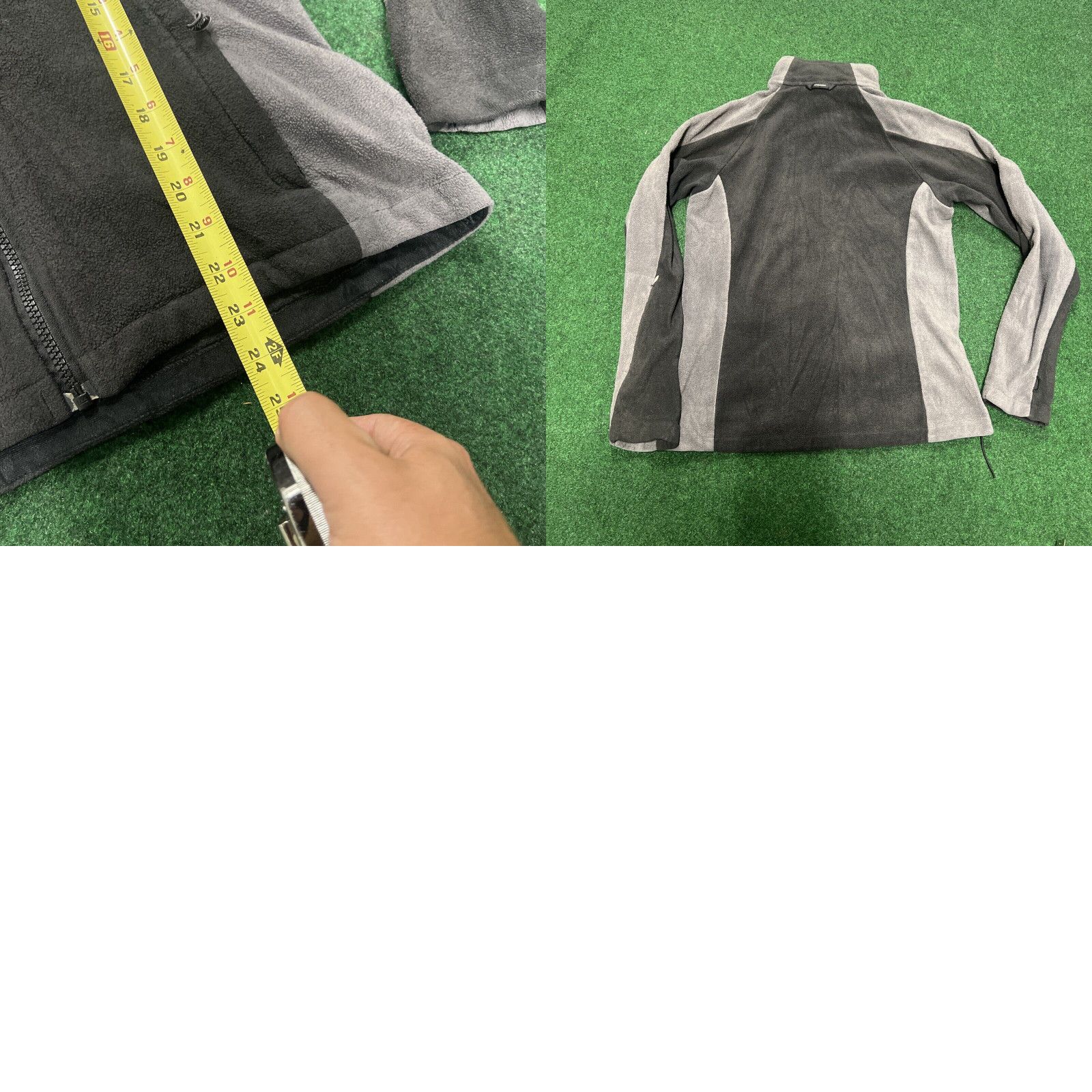 Vintage Columbia Women Gray Front Pockets Long Sleeve Full Zip Fleece Jacket Size M Size M / US 6-8 / IT 42-44 - 8 Thumbnail