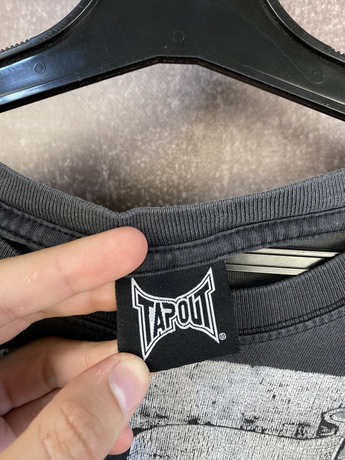 Affliction × Tapout Vintage tapout t shirt big logo affliction tee Size US XL / EU 56 / 4 - 6 Thumbnail