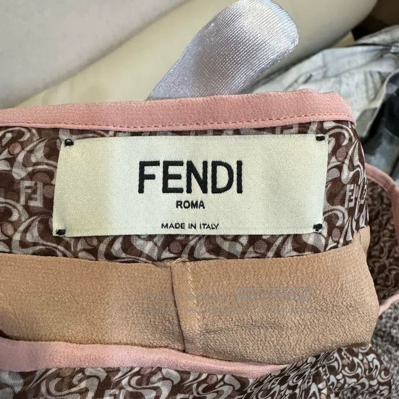 Fendi Fendi New Fall Printed Maxi Dress Size 24" / US 00 / IT 34 - 3 Thumbnail