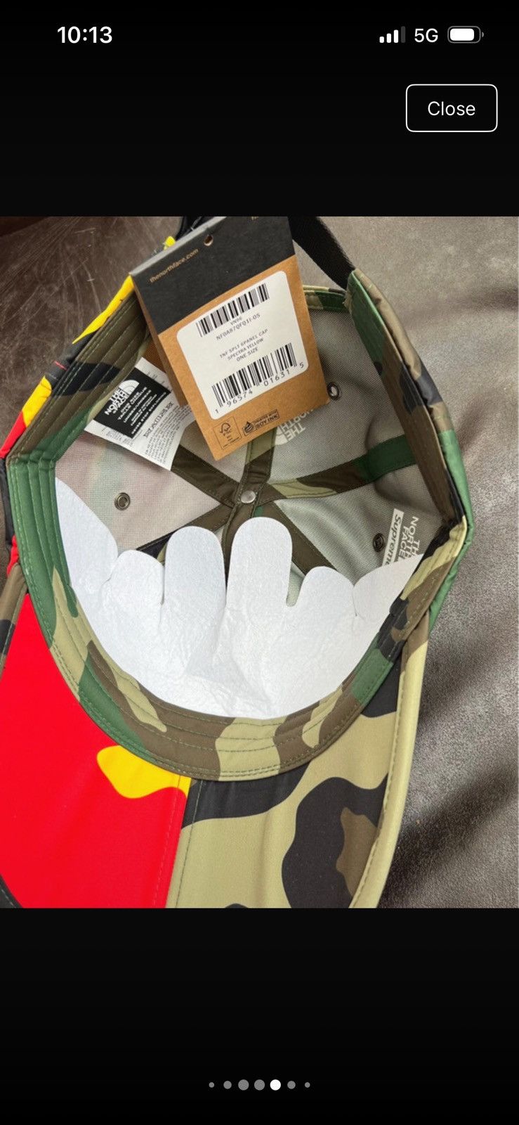 Supreme Supreme x North Face hat Size ONE SIZE - 3 Thumbnail