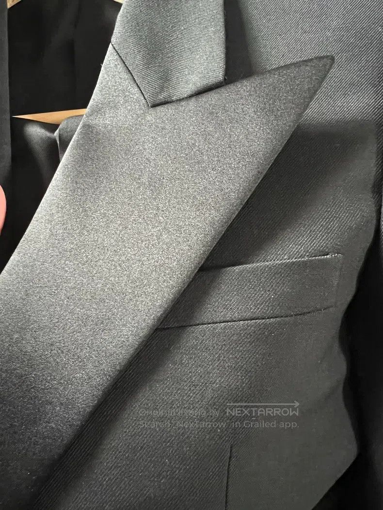 Saint Laurent Paris Saint Laurent Paris Classic Notched Lapel Suit Jacket i Size XS / US 0-2 / IT 36-38 - 5 Thumbnail