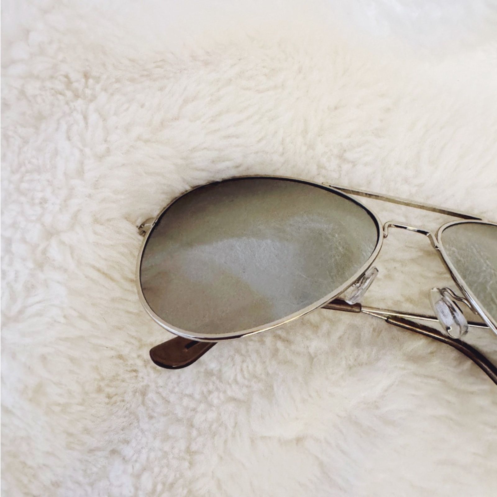 Other Clara Silver Classic Aviator Sunglasses Size ONE SIZE - 5 Thumbnail