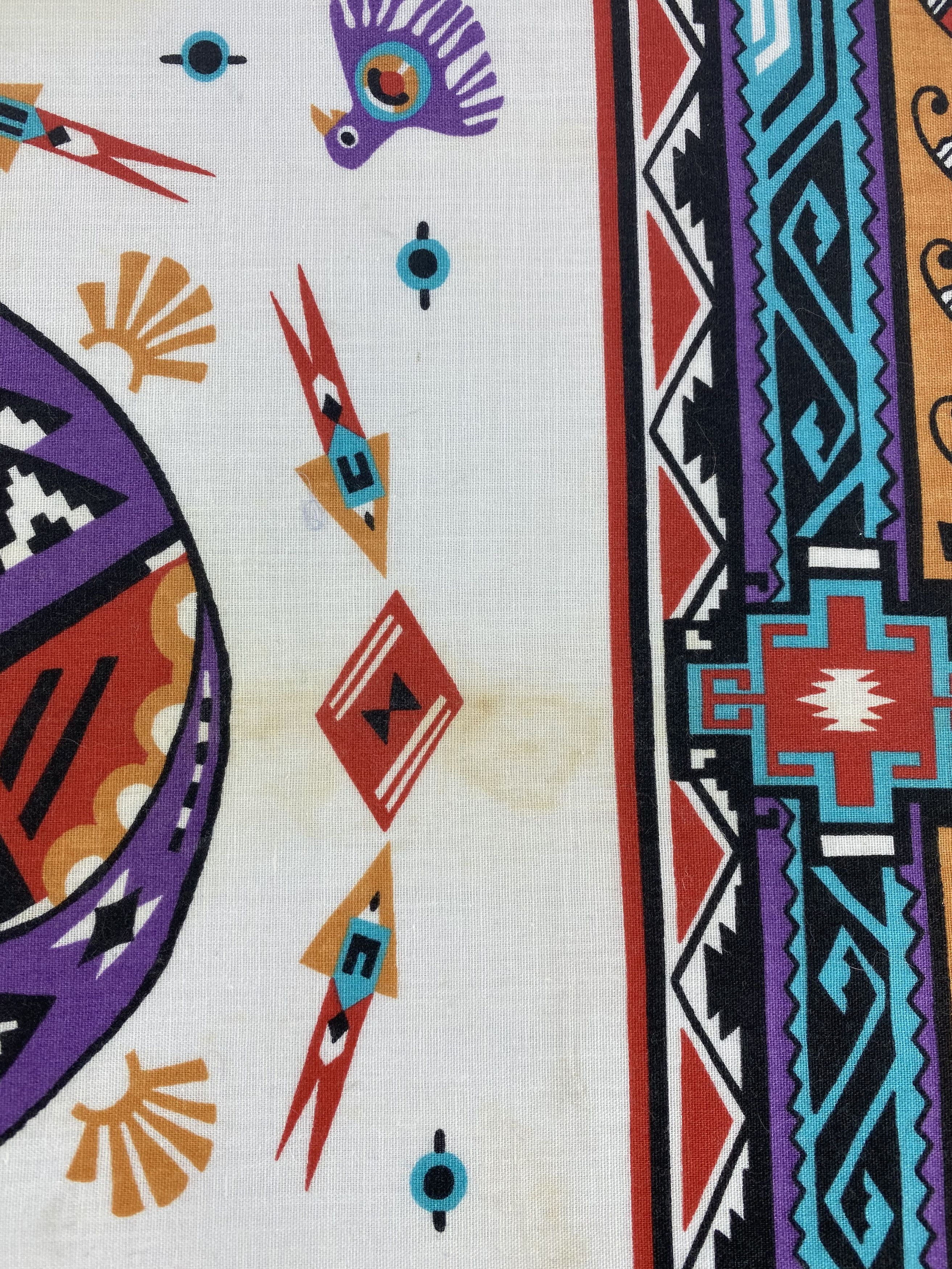 Vintage Paislee Navajo Handkerchief / Bandana / Neckerchief Size ONE SIZE - 6 Thumbnail