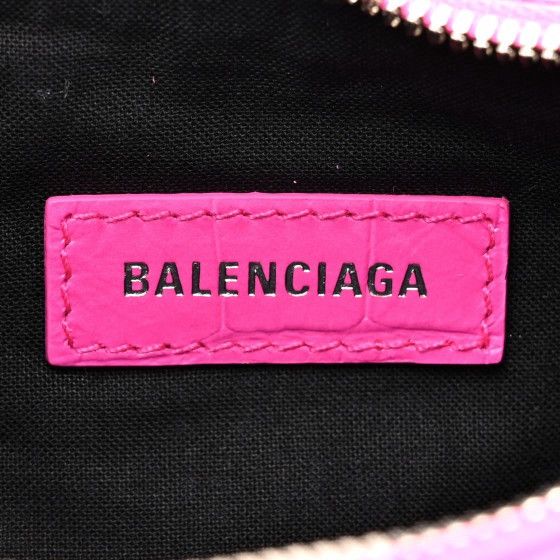 Balenciaga AUTHENTIC Pink Balenciaga leather shoulder Size ONE SIZE - 5 Thumbnail