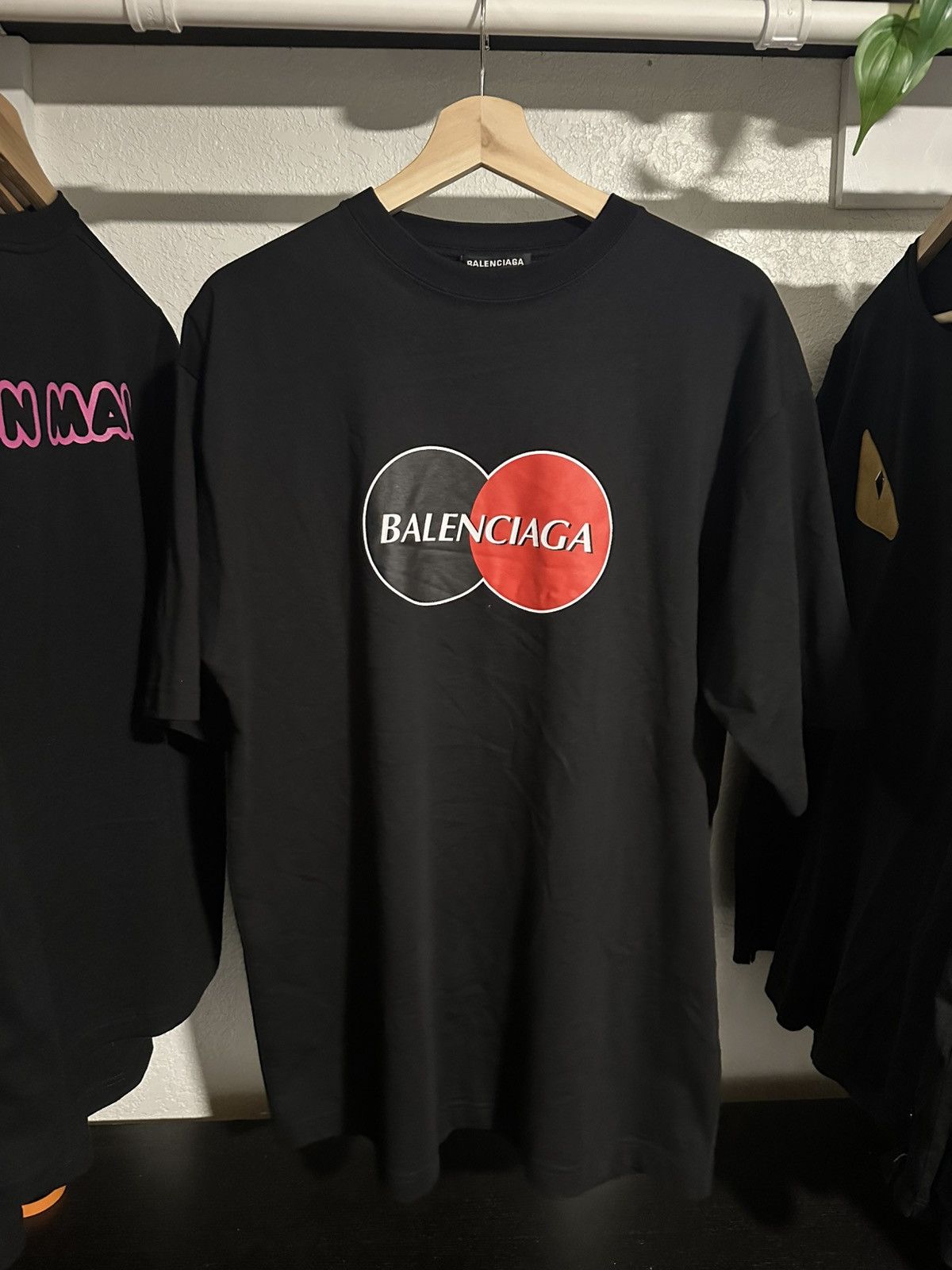 Balenciaga Balenciaga Mastercard Oversized Tee Size US L / EU 52-54 / 3 - 2 Thumbnail