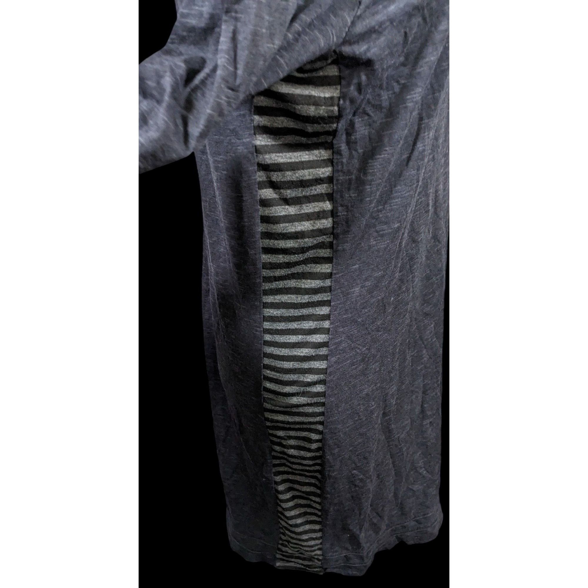 Other Casual Goth Side Striped Long Sleeve Dress by Horny Toad Size M / US 6-8 / IT 42-44 - 3 Thumbnail