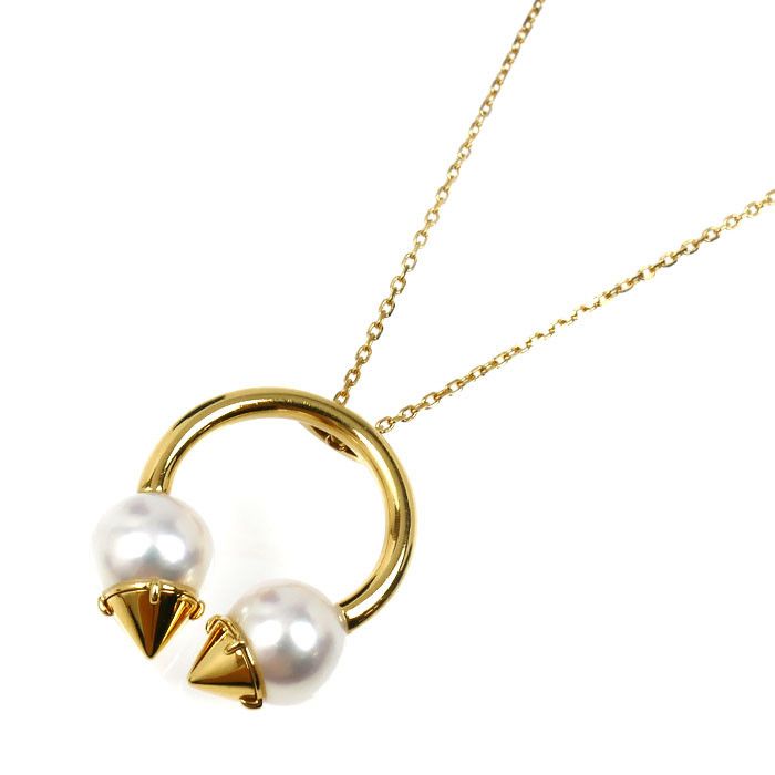 Other Tasaki TASAKI Refined Rebellion Au750 Pearl Necklace Precious Metal Necklace DUTY FREE for USA Size ONE SIZE - 1 Thumbnail