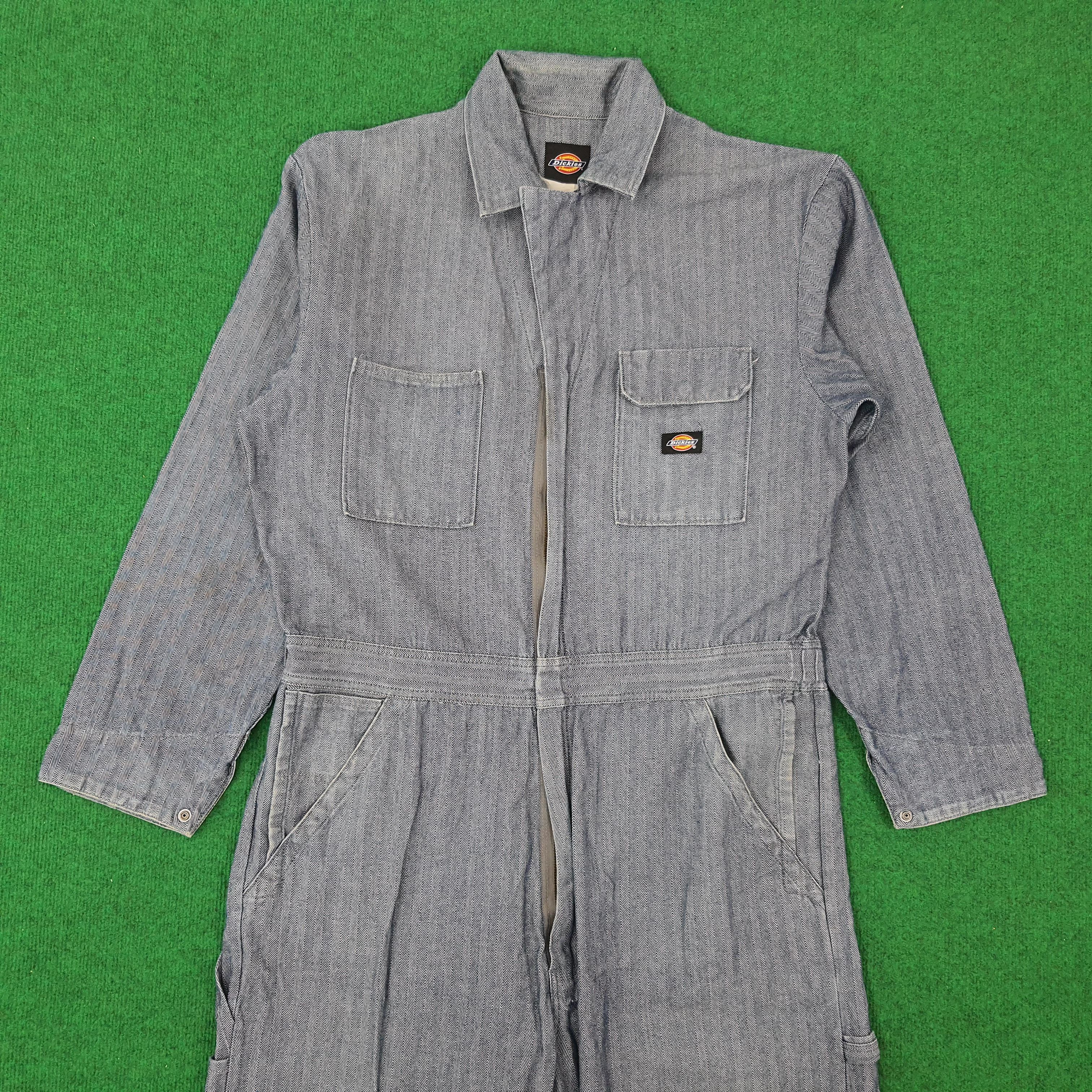 Dickies × Stussy × Vintage Vintage Dickies x Custom Stussy Logo Coverall Size US L / EU 52-54 / 3 - 4 Thumbnail