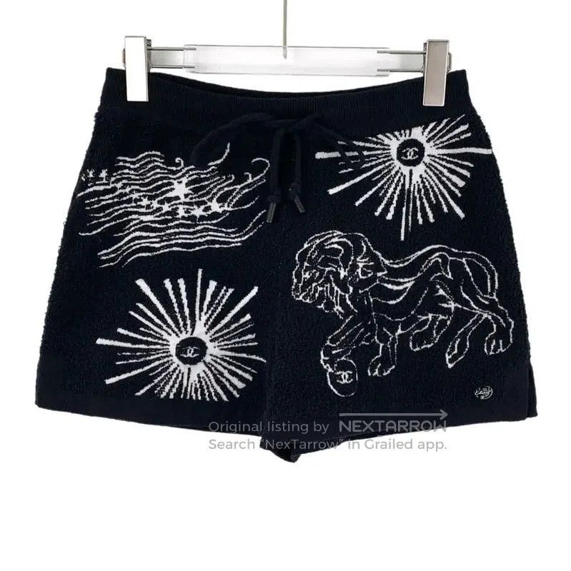 Chanel Chanel Black Cotton Women's Shorts . Size 23" - 1 Thumbnail