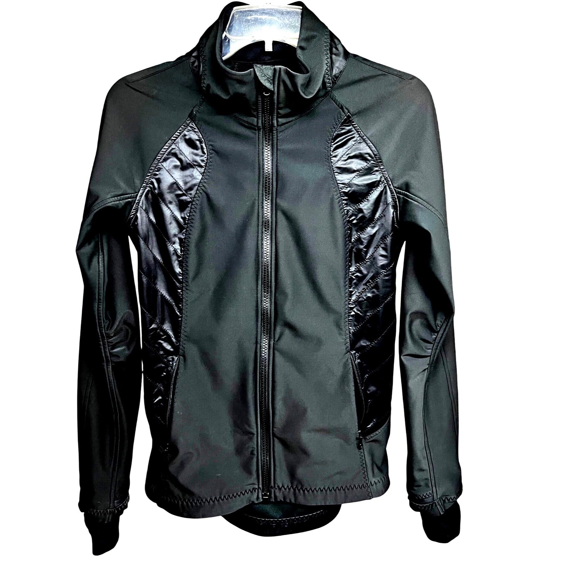 Lululemon Lululemon Wind Runner Softshell Zip Up Black Athletic Jacket Size M / US 6-8 / IT 42-44 - 4 Thumbnail