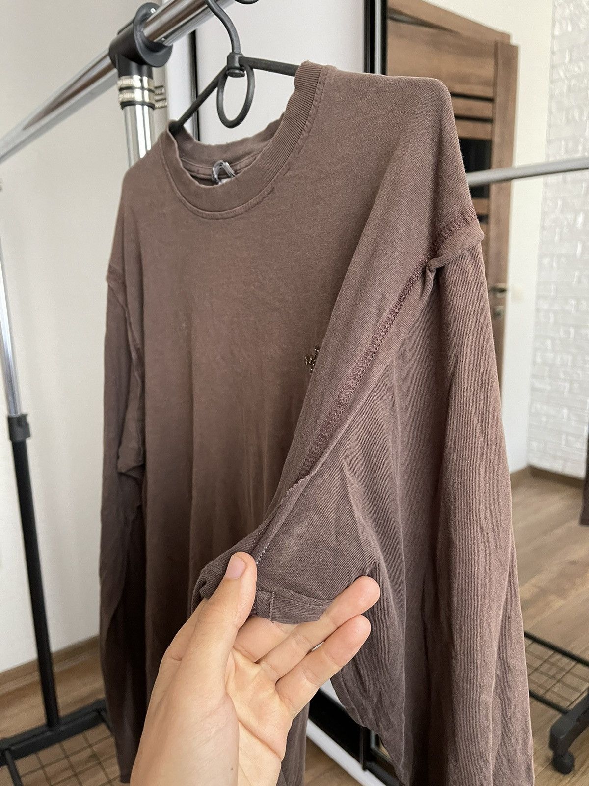 Other The North Face TNF Vintage Brown Long Sleeve 90s Size US L / EU 52-54 / 3 - 19 Thumbnail