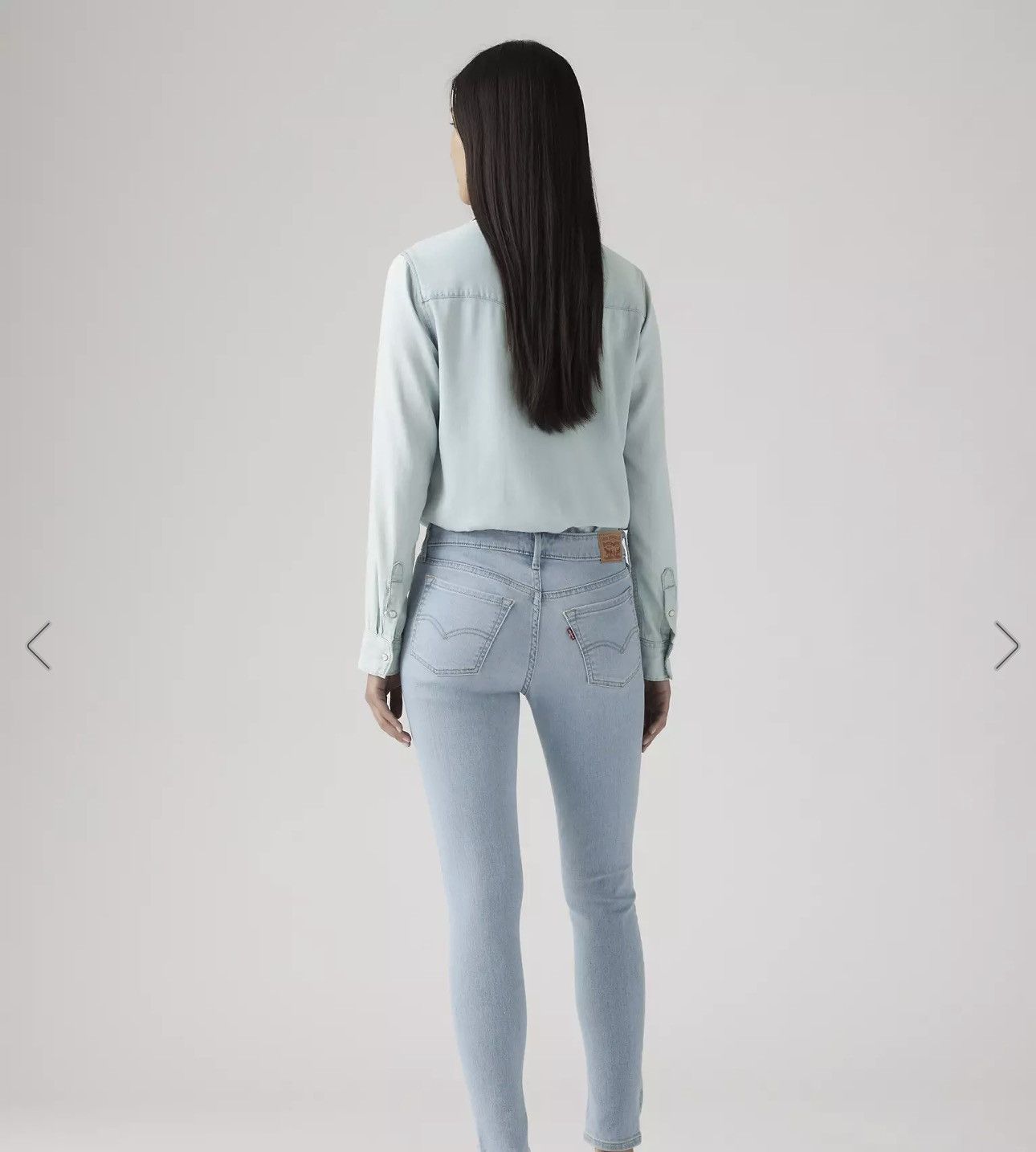 Levi's LEVI’S 711 SKINNY WOMEN'S JEANS Size 25" / US 0 / IT 36 - 4 Thumbnail