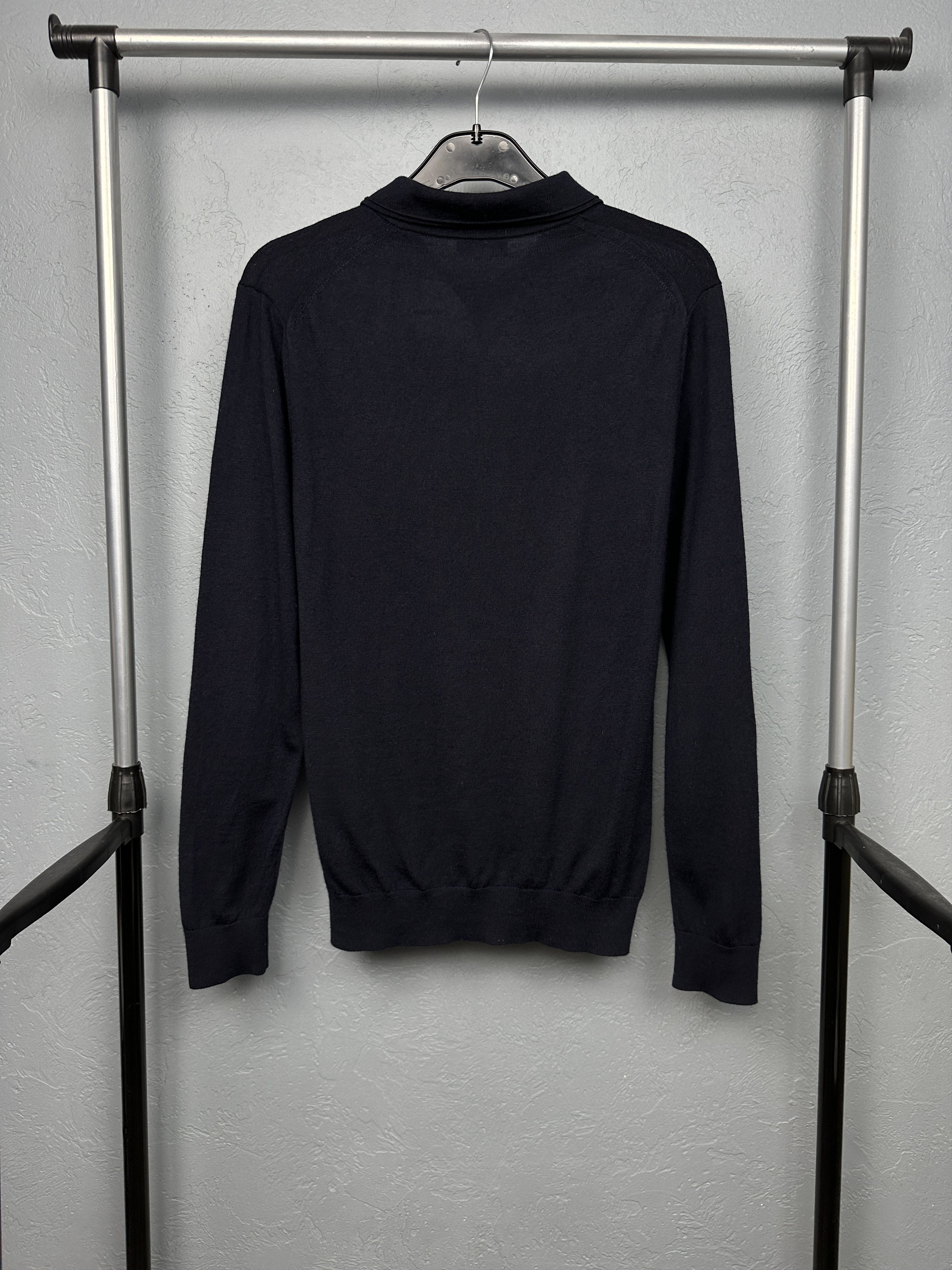 Reiss Reiss Mens Merino Wool Collared Sweater Size US M / EU 48-50 / 2 - 6 Thumbnail