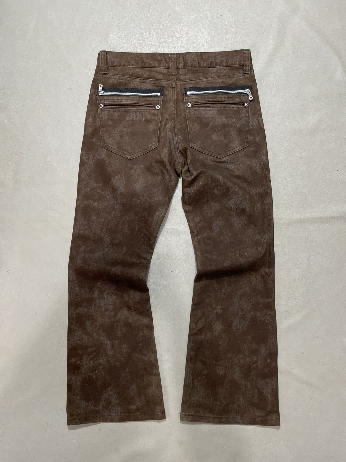 Le Grande Bleu (L.G.B.) Semantic Abstract Flare Jeans Mudwash tornado mart style Size US 29 - 6 Thumbnail