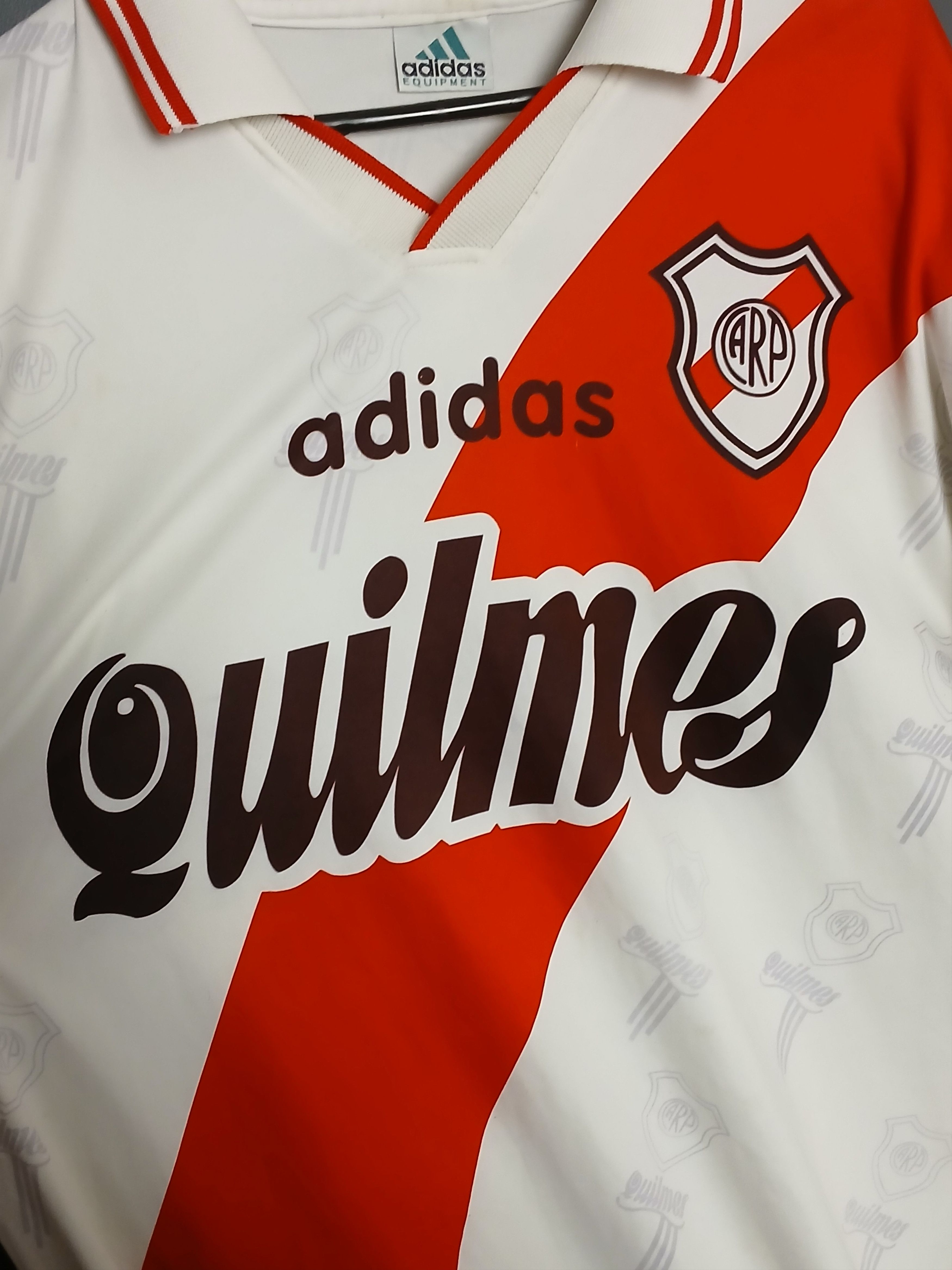 Other River Plate 1996/1997 Home Football Long Sleeve Jersey Size US L / EU 52-54 / 3 - 3 Thumbnail