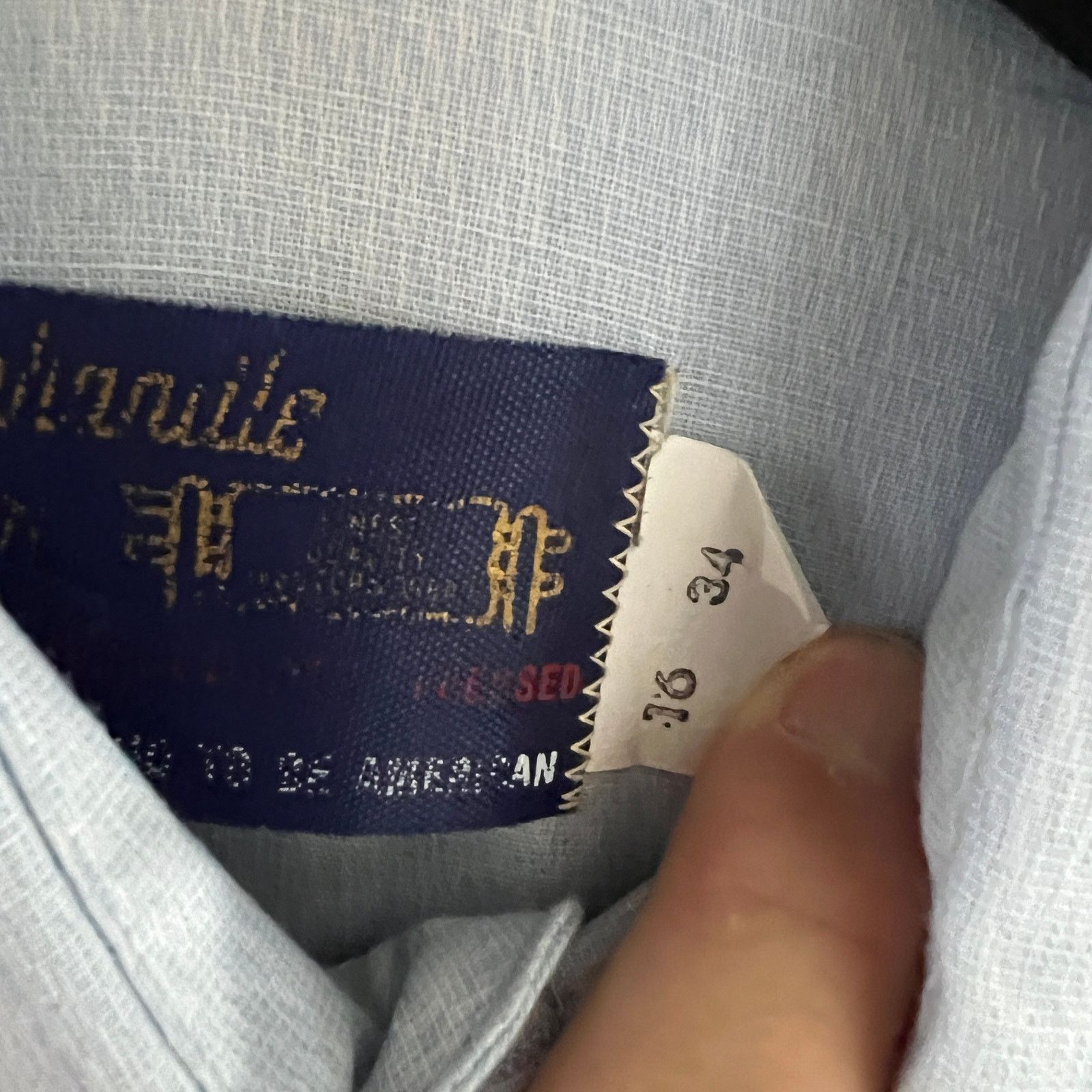 Panhandle Slim VTG Panhandle Slim Blue Western Pearl Snap Shirt 16 34 L Size US L / EU 52-54 / 3 - 3 Thumbnail