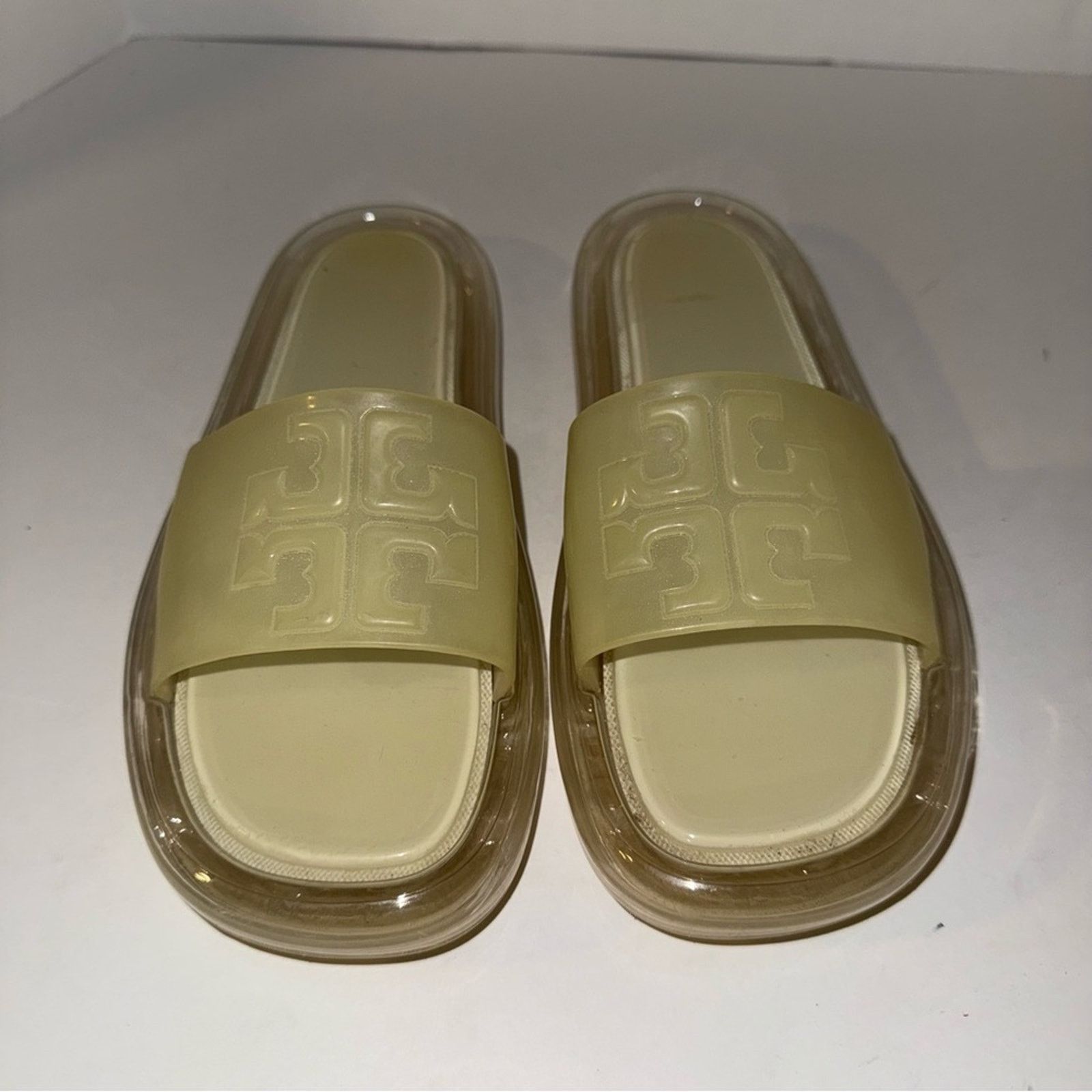 Tory Burch TORY BURCH clear vacationwear luxury bubble slides 7B Size US 7 / IT 37 - 3 Thumbnail