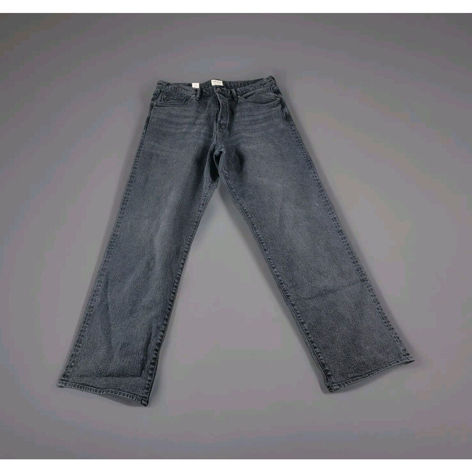 Todd Snyder Todd Snyder Relaxed Fit Selvedge Jeans size 34x34 Black Wash Size US 34 / EU 50 - 1 Thumbnail
