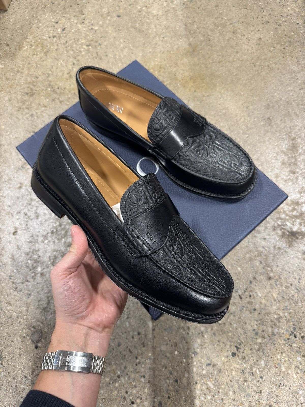 Dior Dior Granville Gravity Leather Loafers NEW 1300$ Size US 7 / EU 40 - 1 Thumbnail