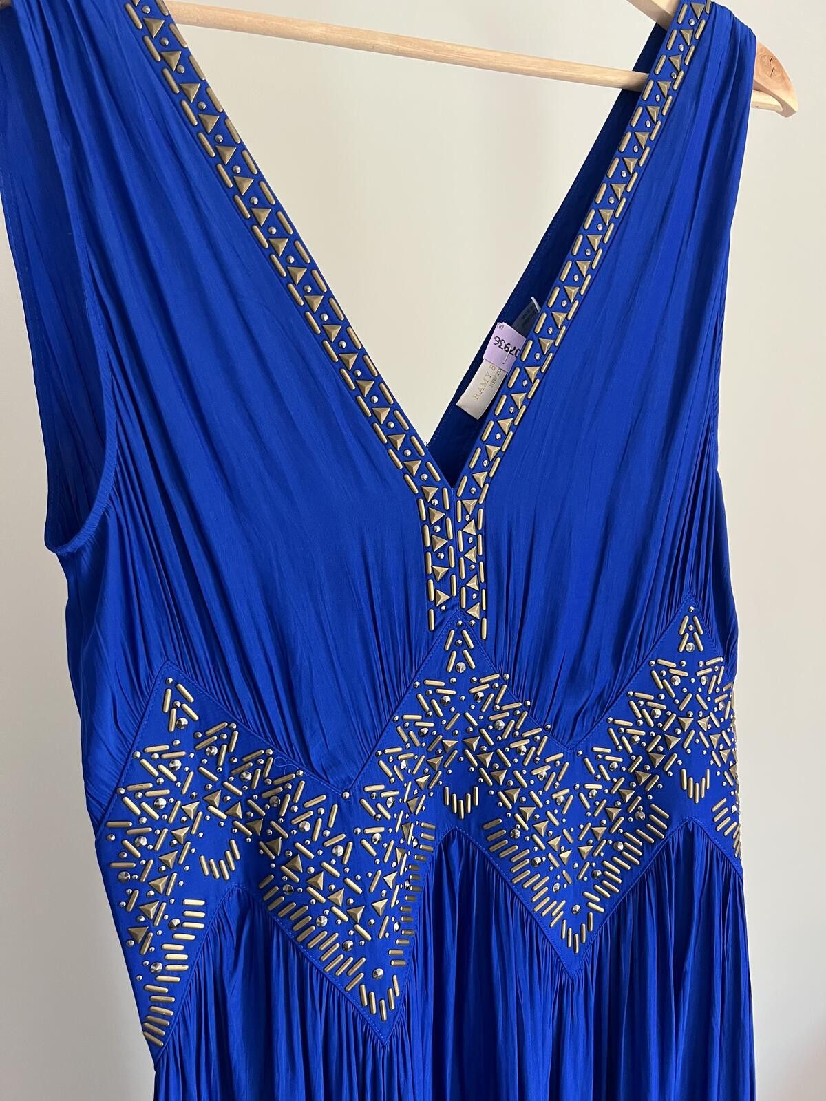 Other Ramy Brook Demi Dress in Azure Blue - Size 8 - Boho Chic Size M / US 6-8 / IT 42-44 - 4 Thumbnail